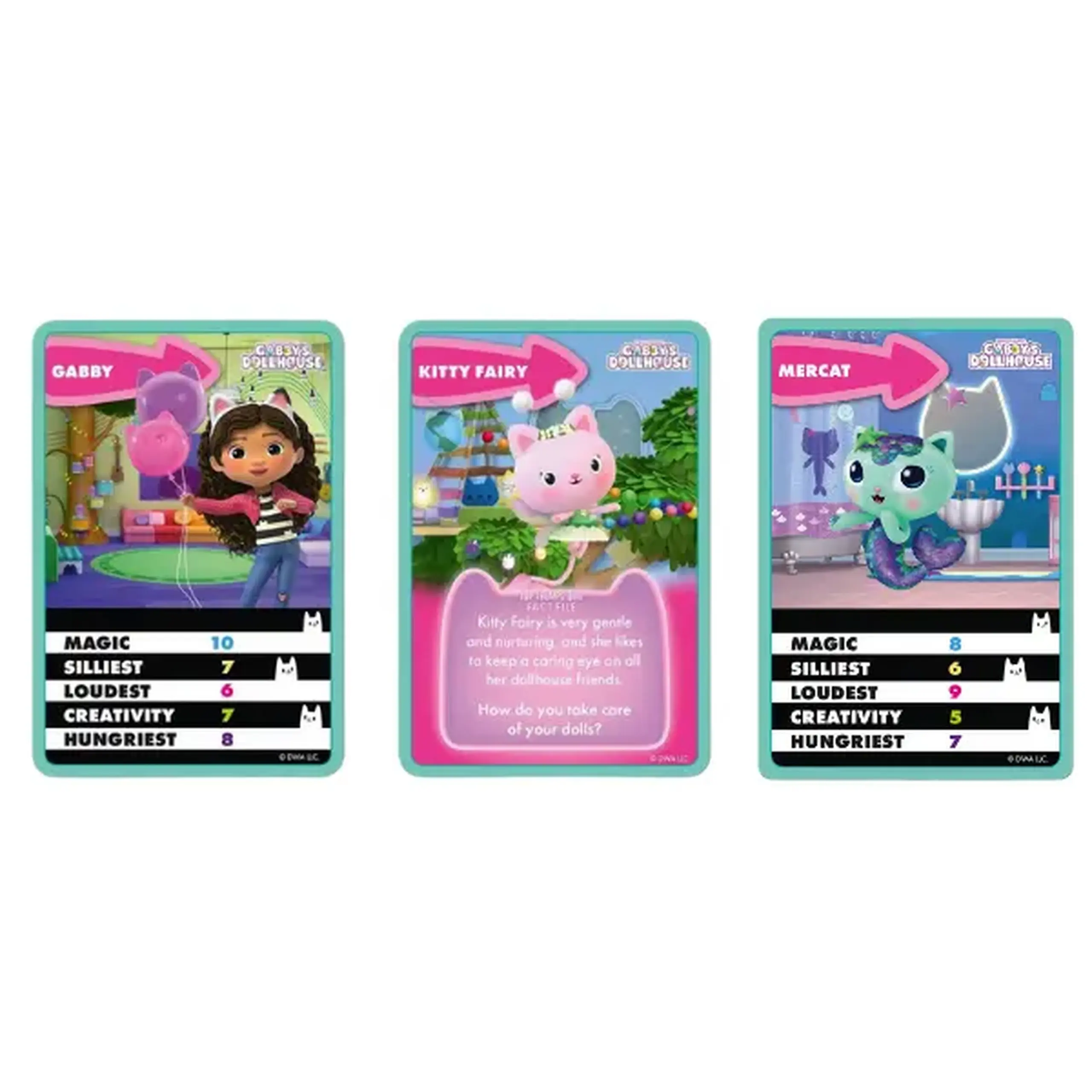 Joc de masă Top Trumps Junior "Gabby's Dollhouse" (ro)
