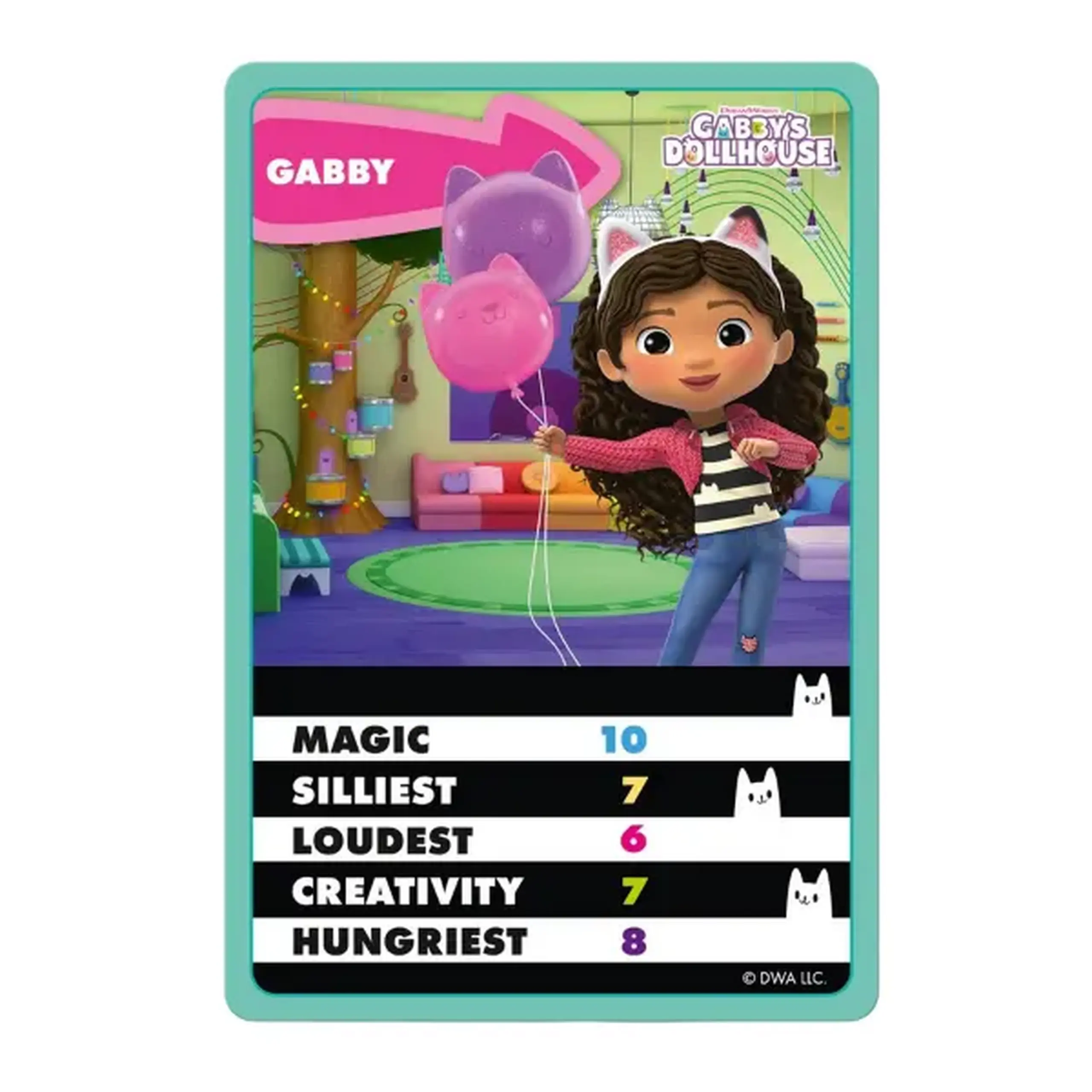 Joc de masă Top Trumps Junior "Gabby's Dollhouse" (ro)