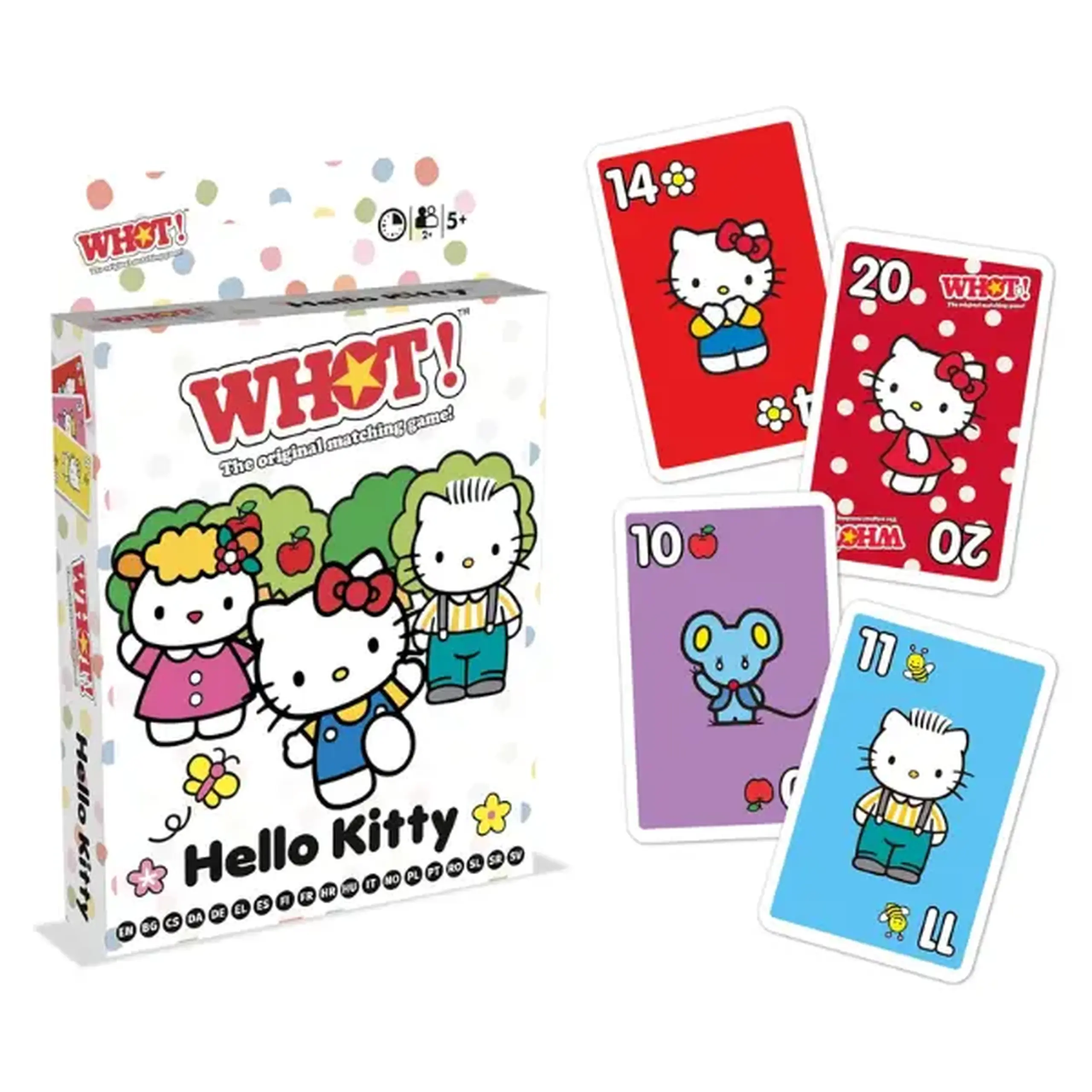 Joc de cărți "WHOT! Hello Kitty"