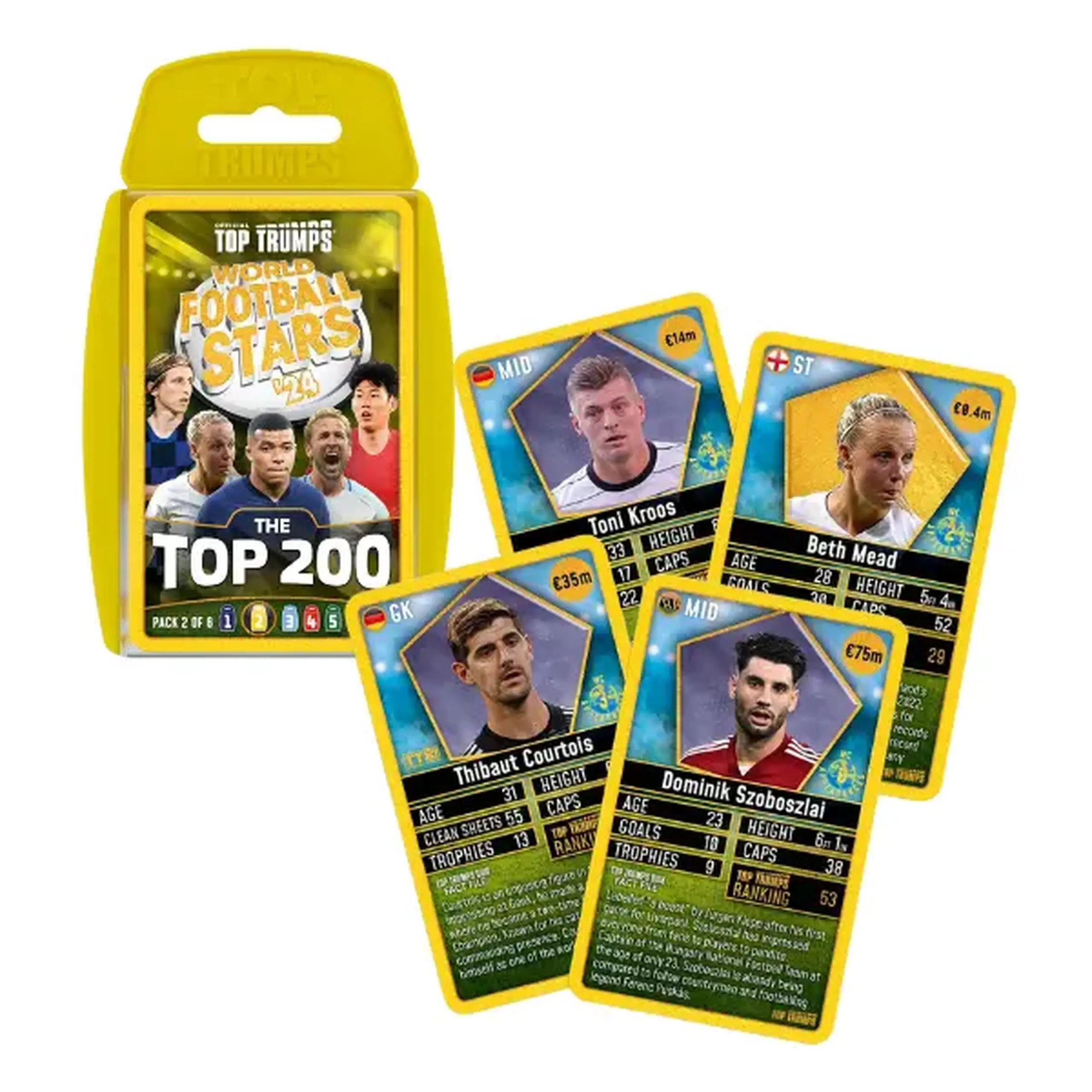 Joc de masă Top Trumps "World Football Stars 200" (2)