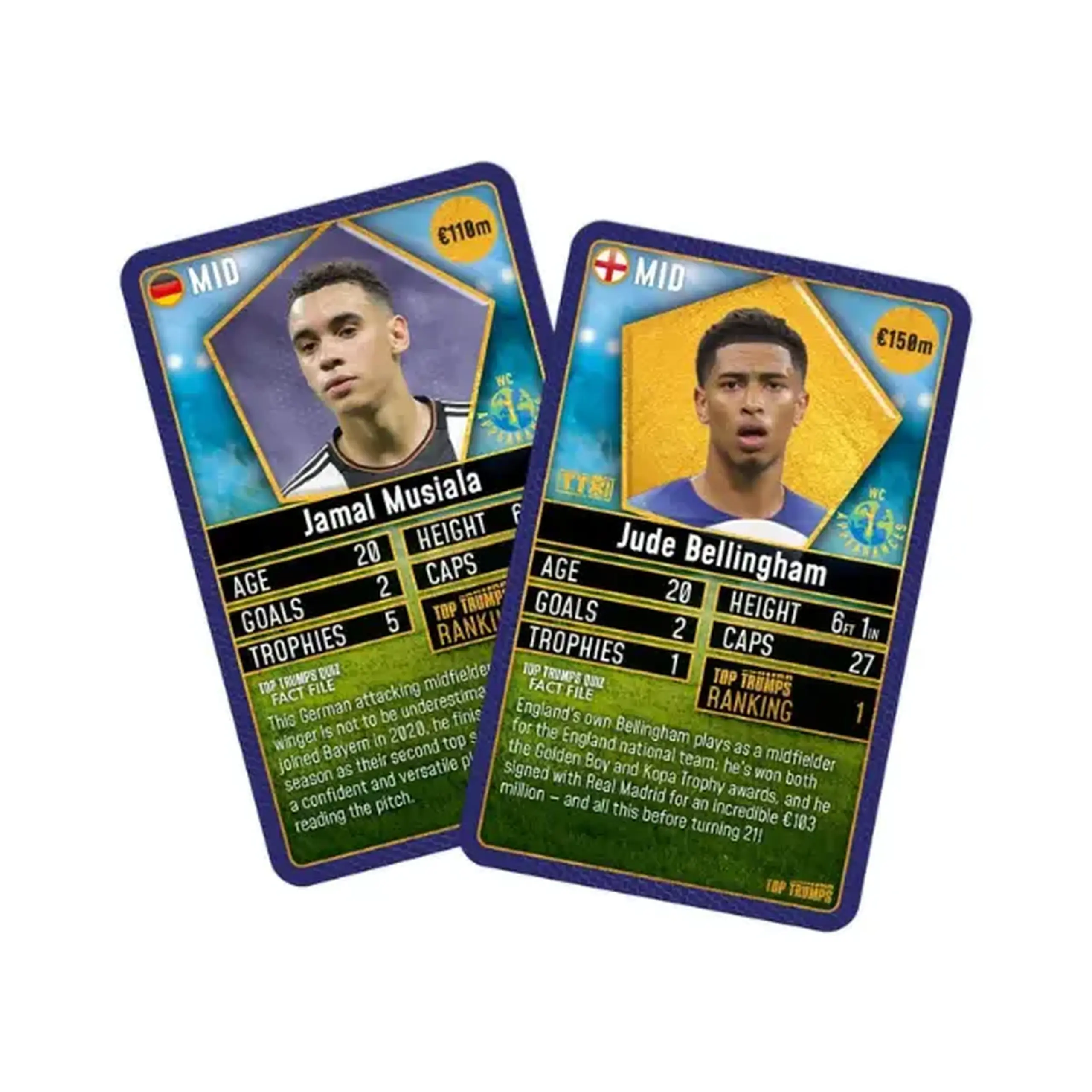 Joc de masă Top Trumps "World Football Stars 200" (1)