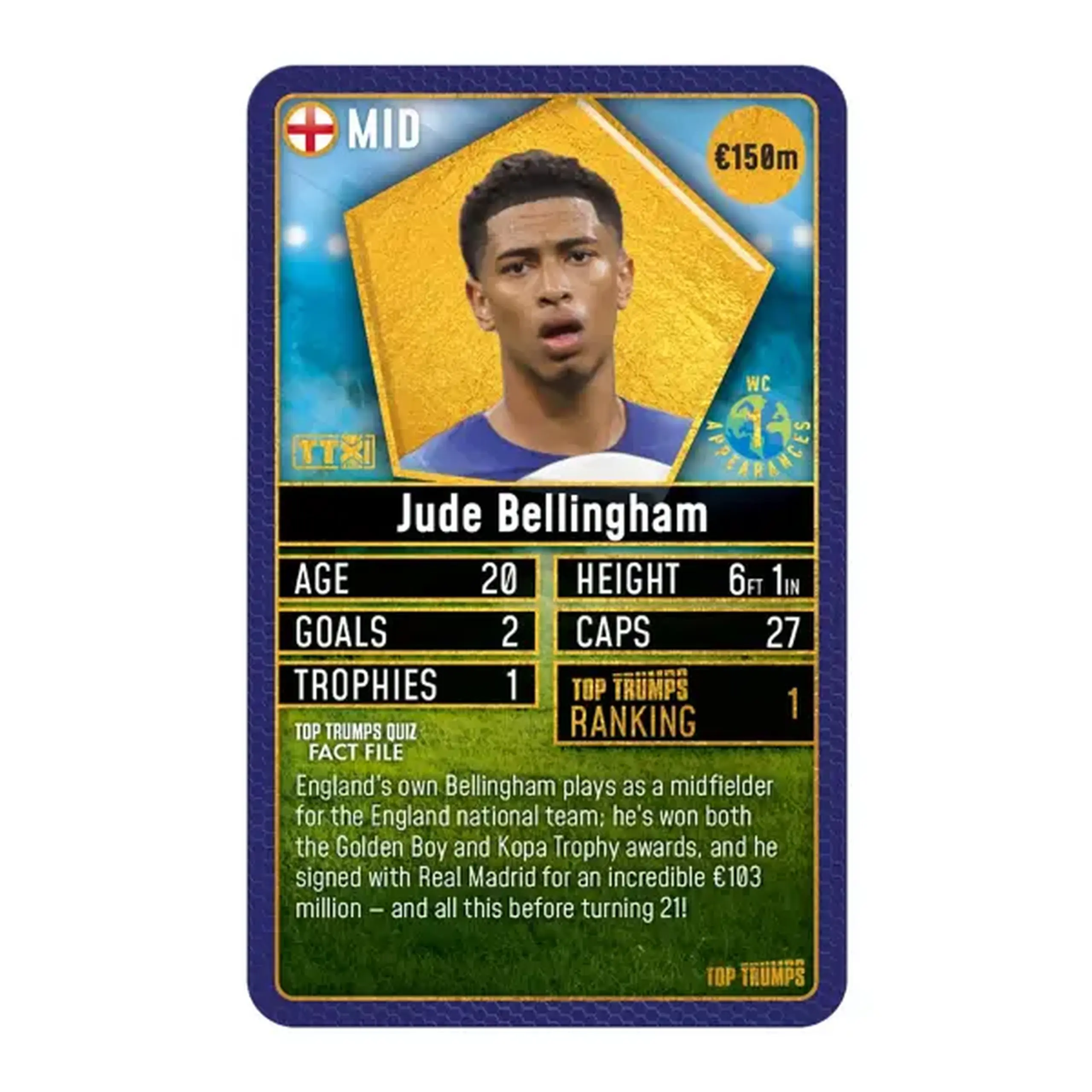 Joc de masă Top Trumps "World Football Stars 200" (1)