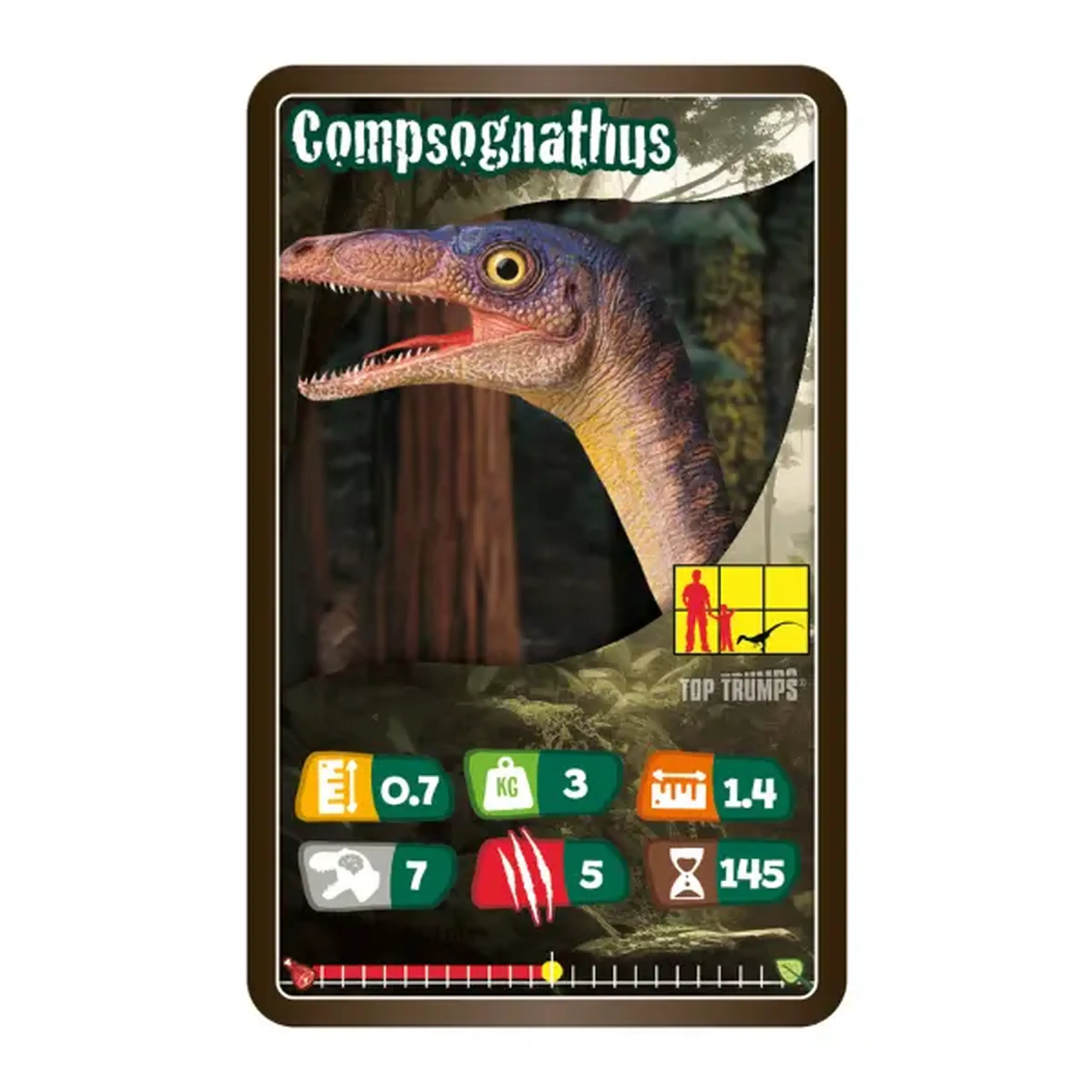 Joc de masă Top Trumps "Dinozauri" (en)