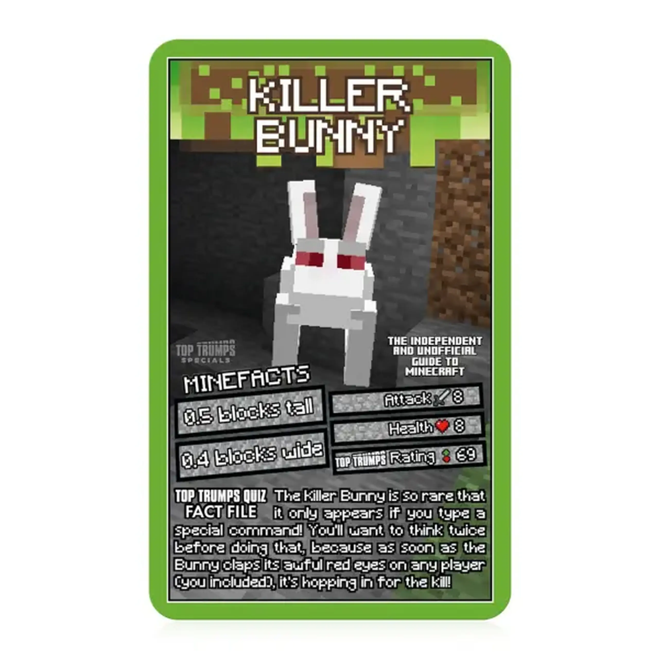 Joc de masă Top Trumps "Minecraft" (en)