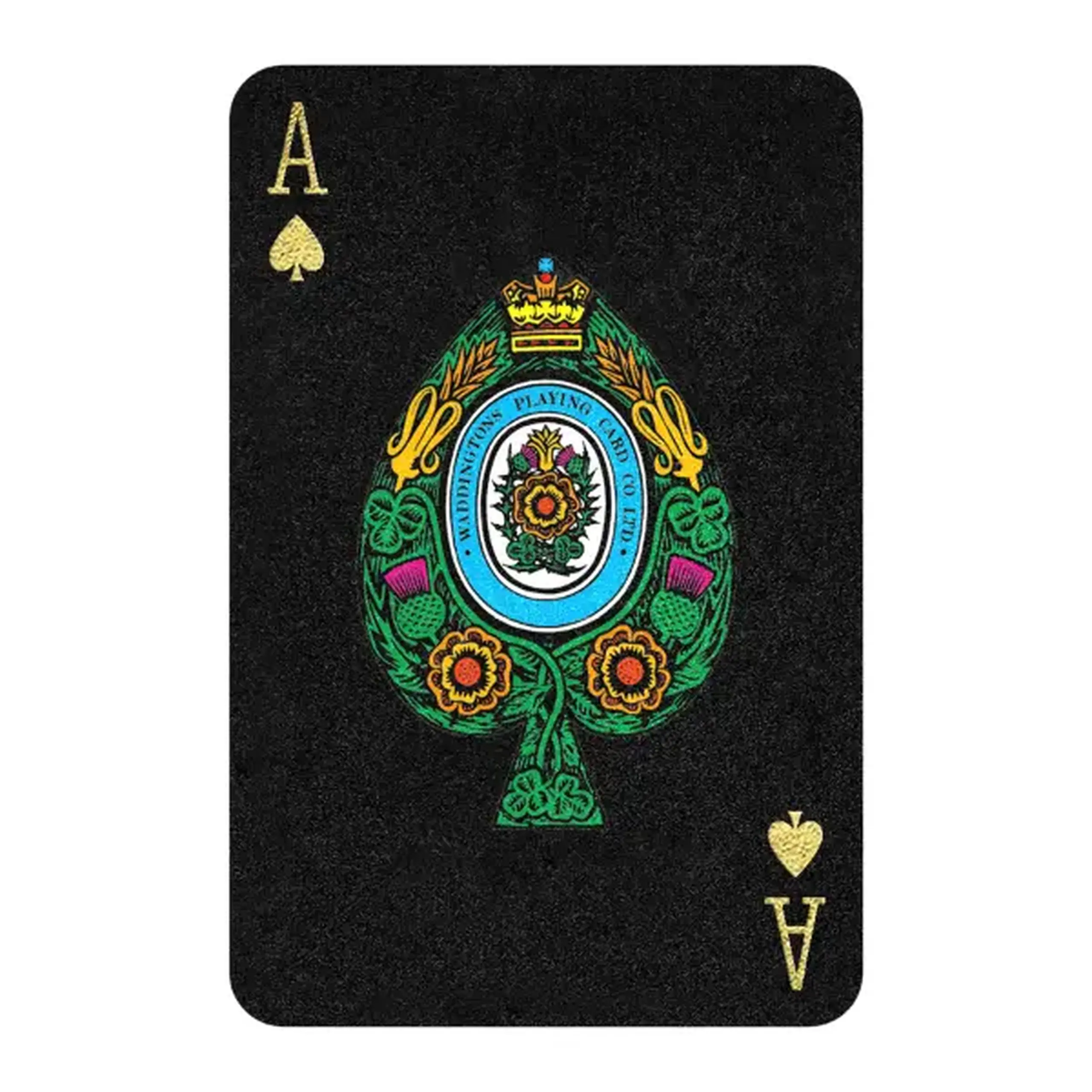 Cărţi de joc Waddingtons No. 1 "Black And Gold Deck"