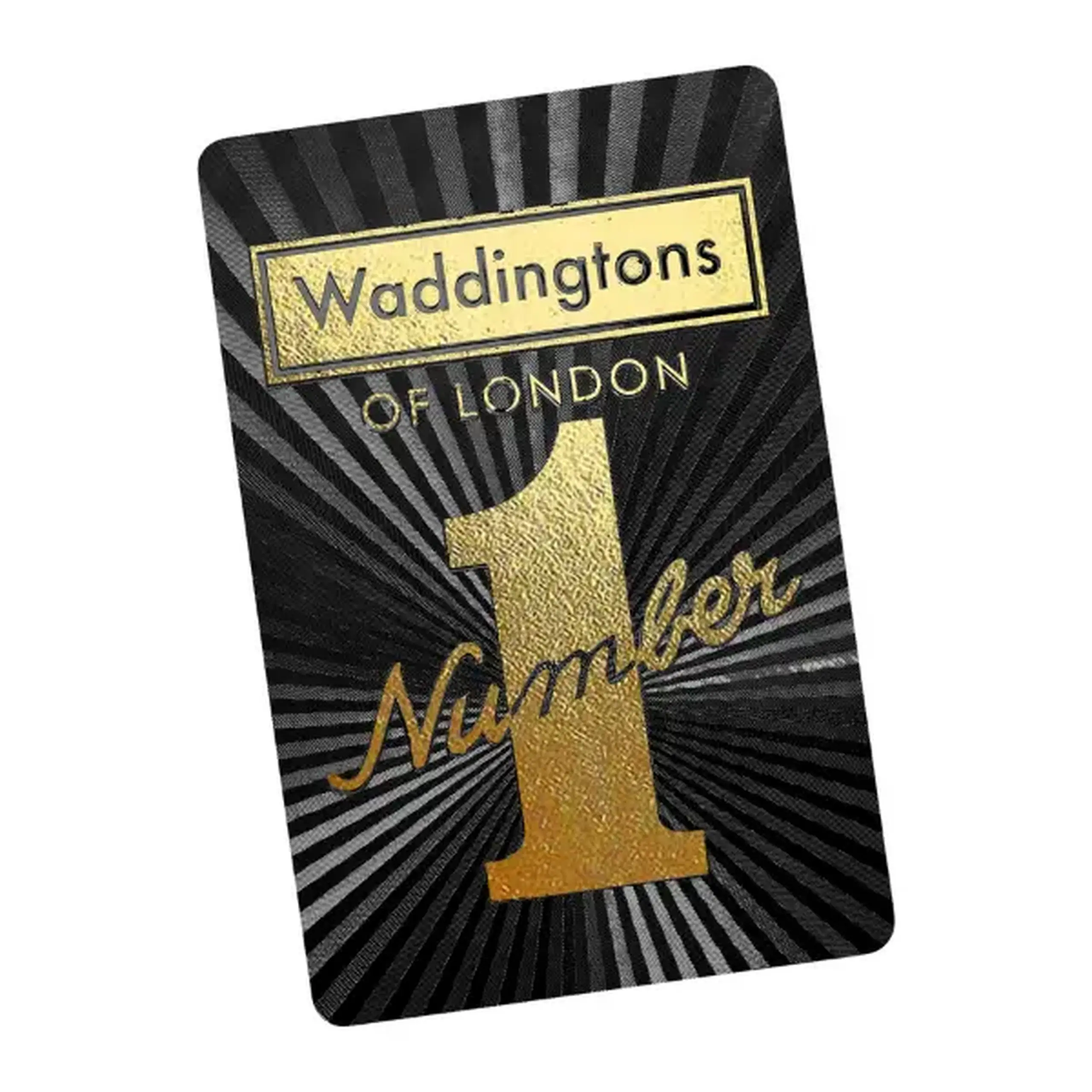 Cărţi de joc Waddingtons No. 1 "Black And Gold Deck"