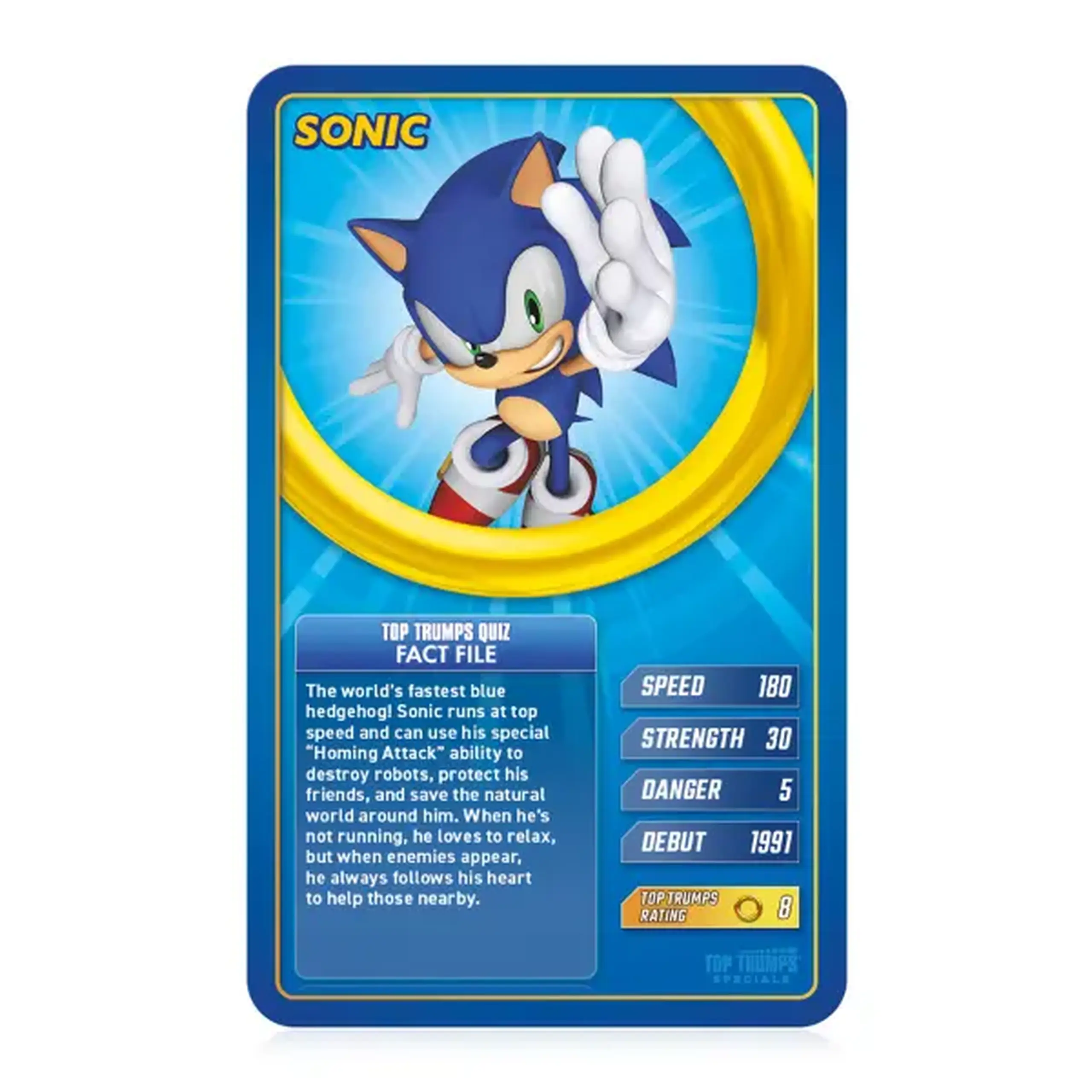 Joc de masă Top Trumps "Sonic" (en)