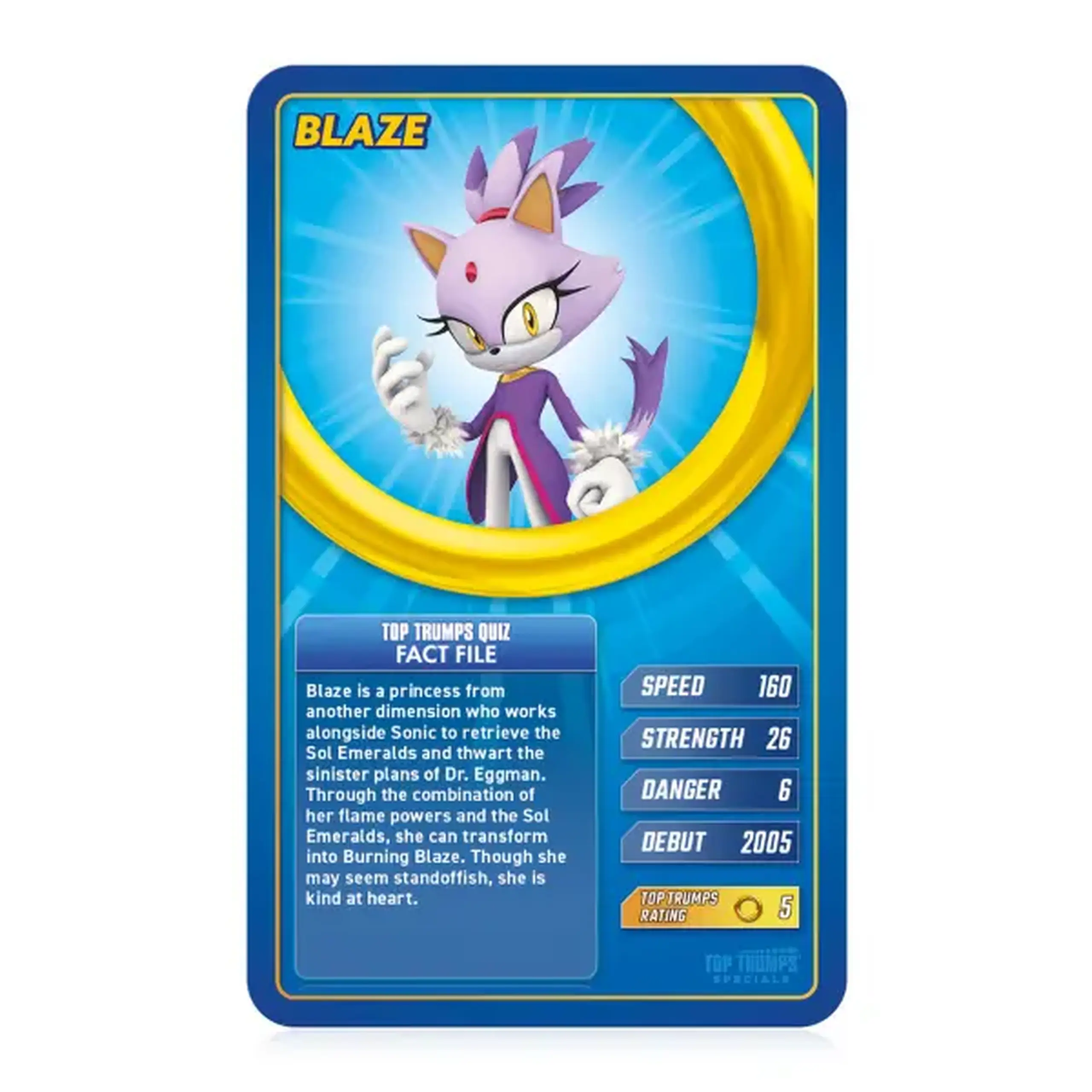 Joc de masă Top Trumps "Sonic" (en)