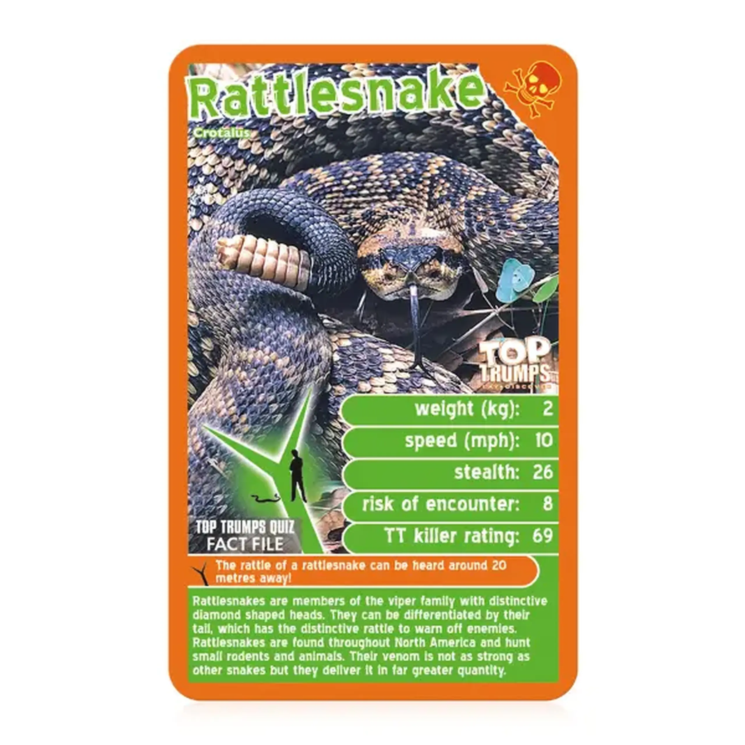 Joc de masă Top Trumps "Prădători" (en)