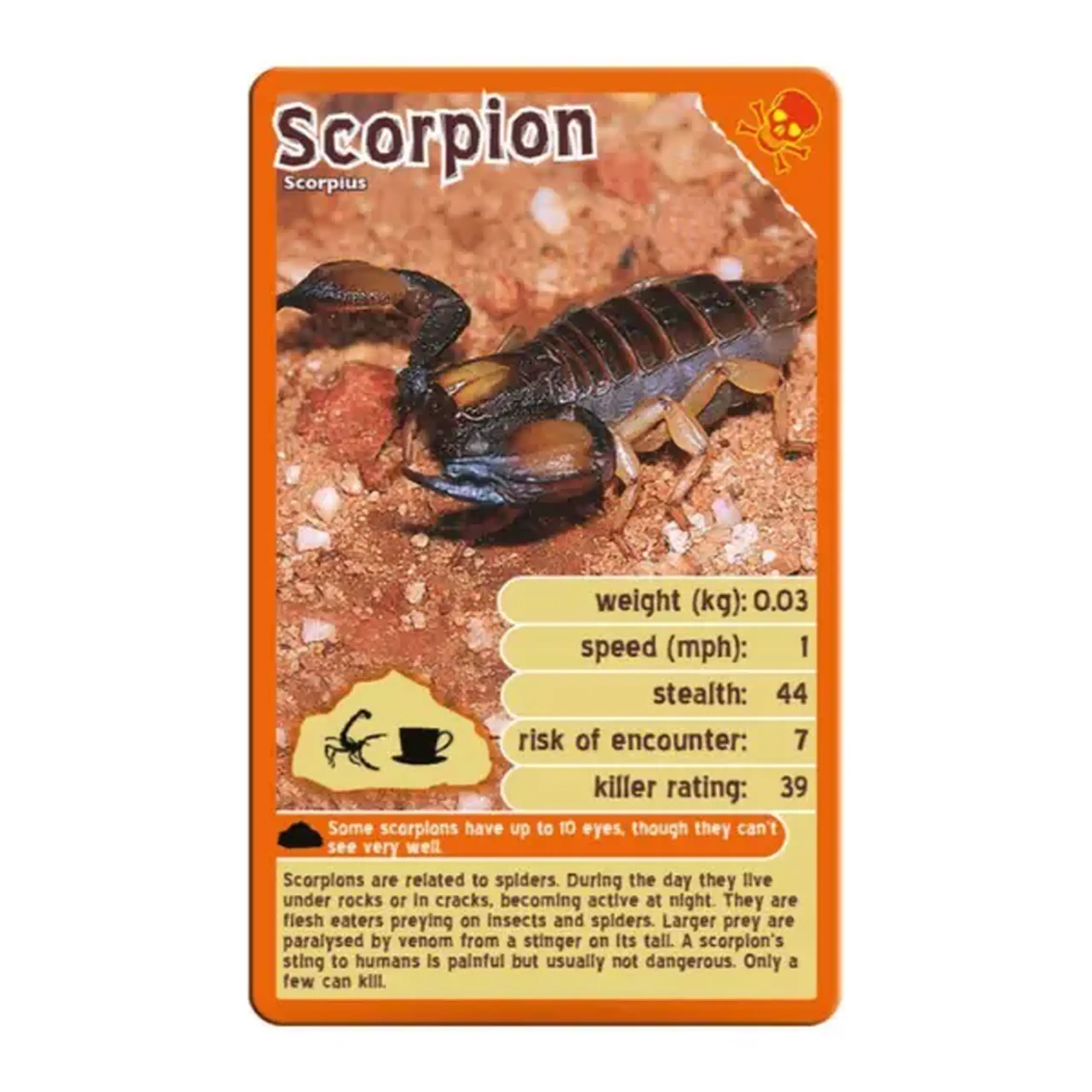 Joc de masă Top Trumps "Prădători" (en)