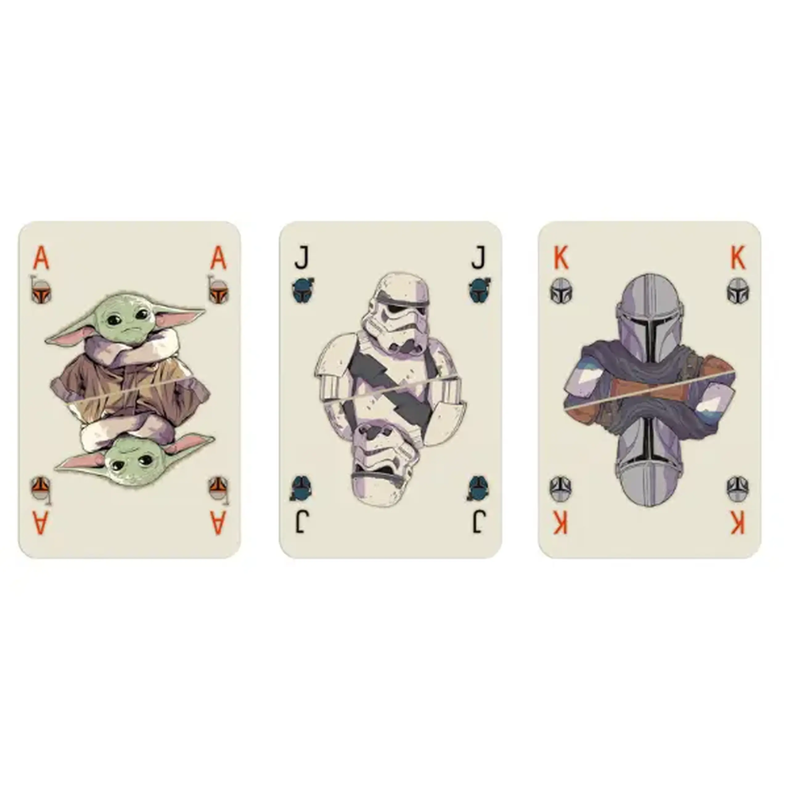 Cărţi de joc Waddingtons No. 1 "Star Wars: Mandalorian"