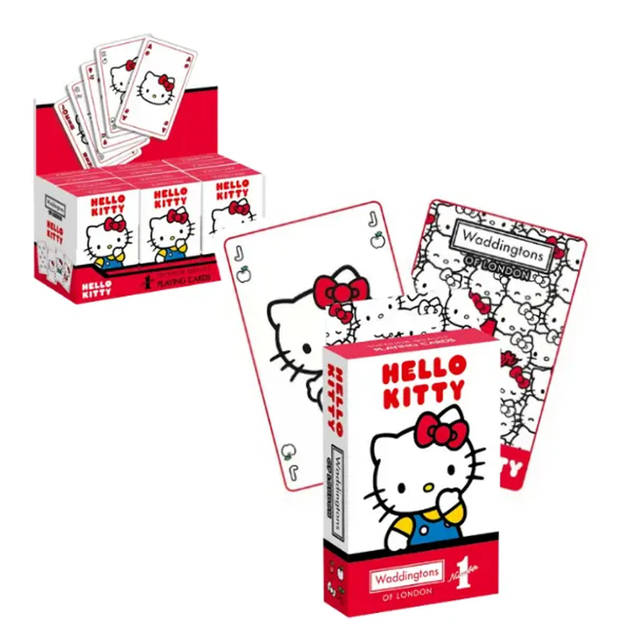 Cărţi de joc Waddingtons No. 1 "Hello Kitty"