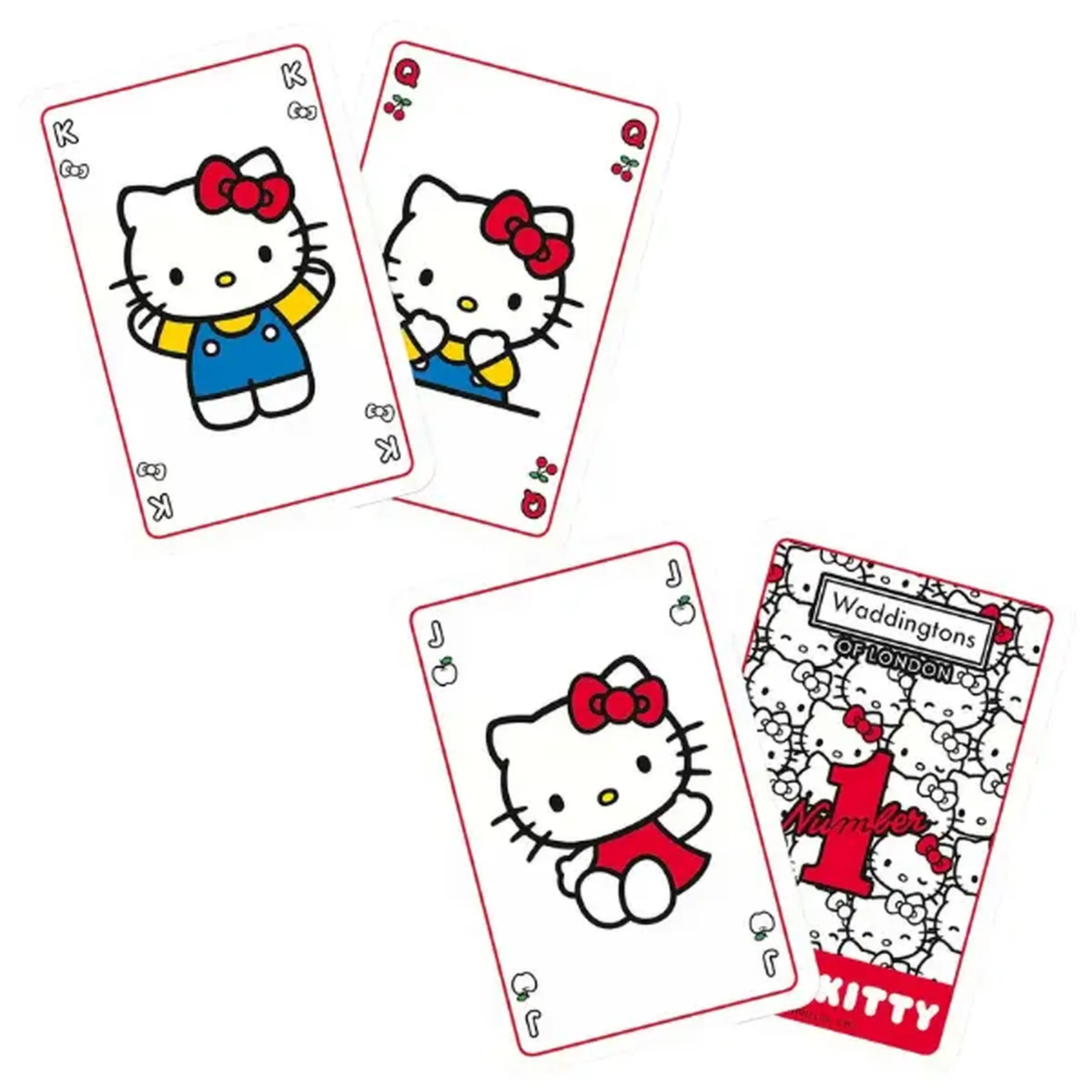 Cărţi de joc Waddingtons No. 1 "Hello Kitty"