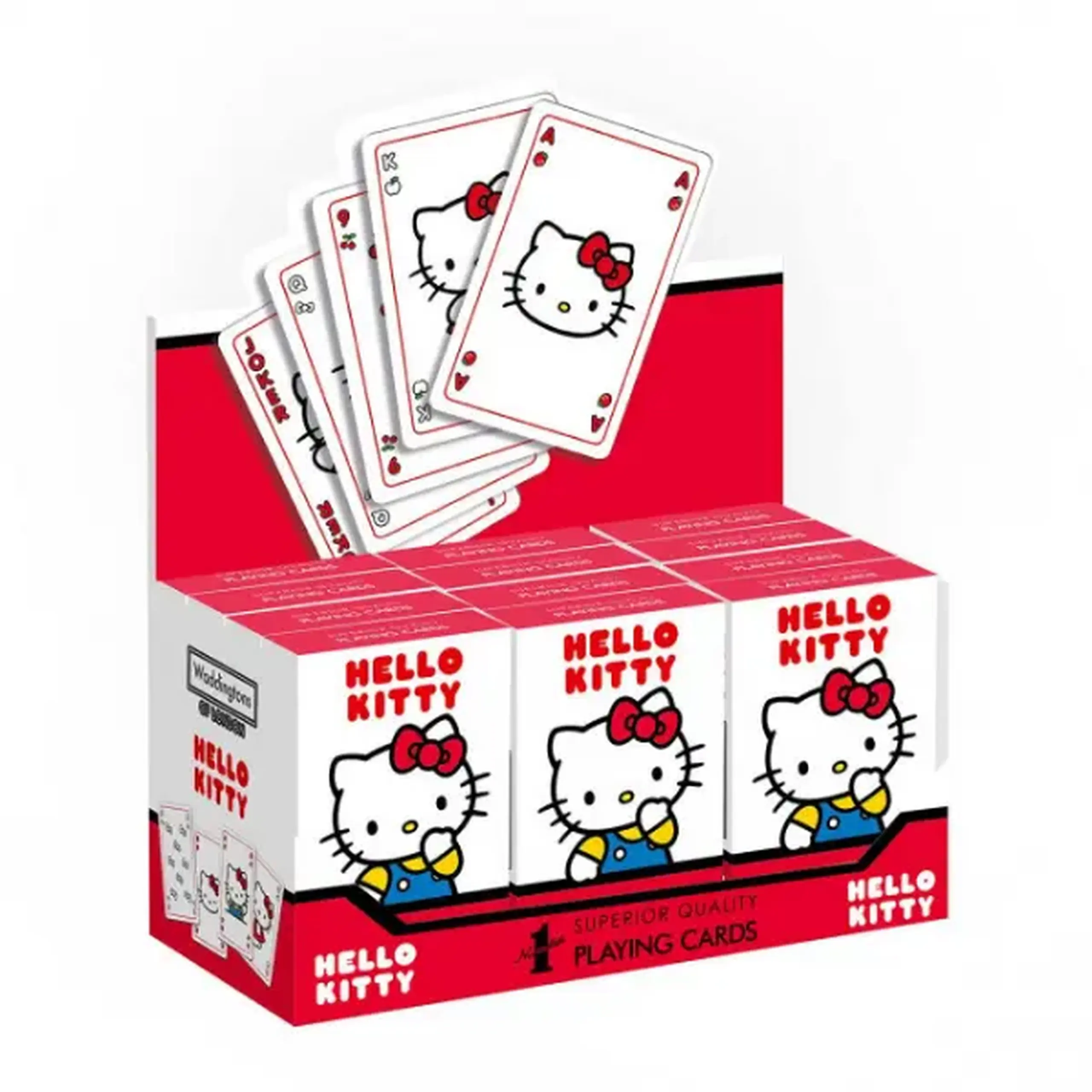 Cărţi de joc Waddingtons No. 1 "Hello Kitty"