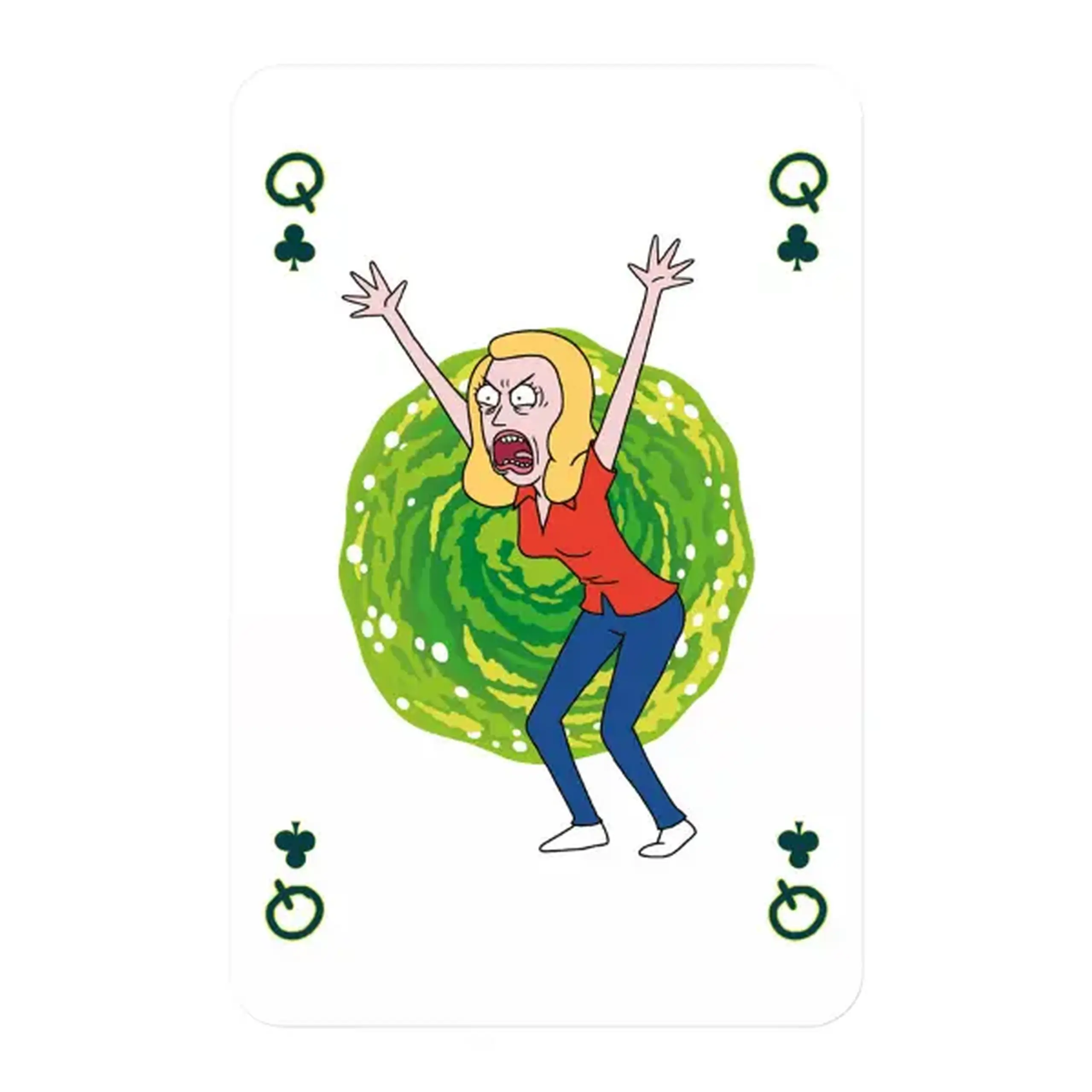 Cărţi de joc Waddingtons No. 1 "Rick și Morty"