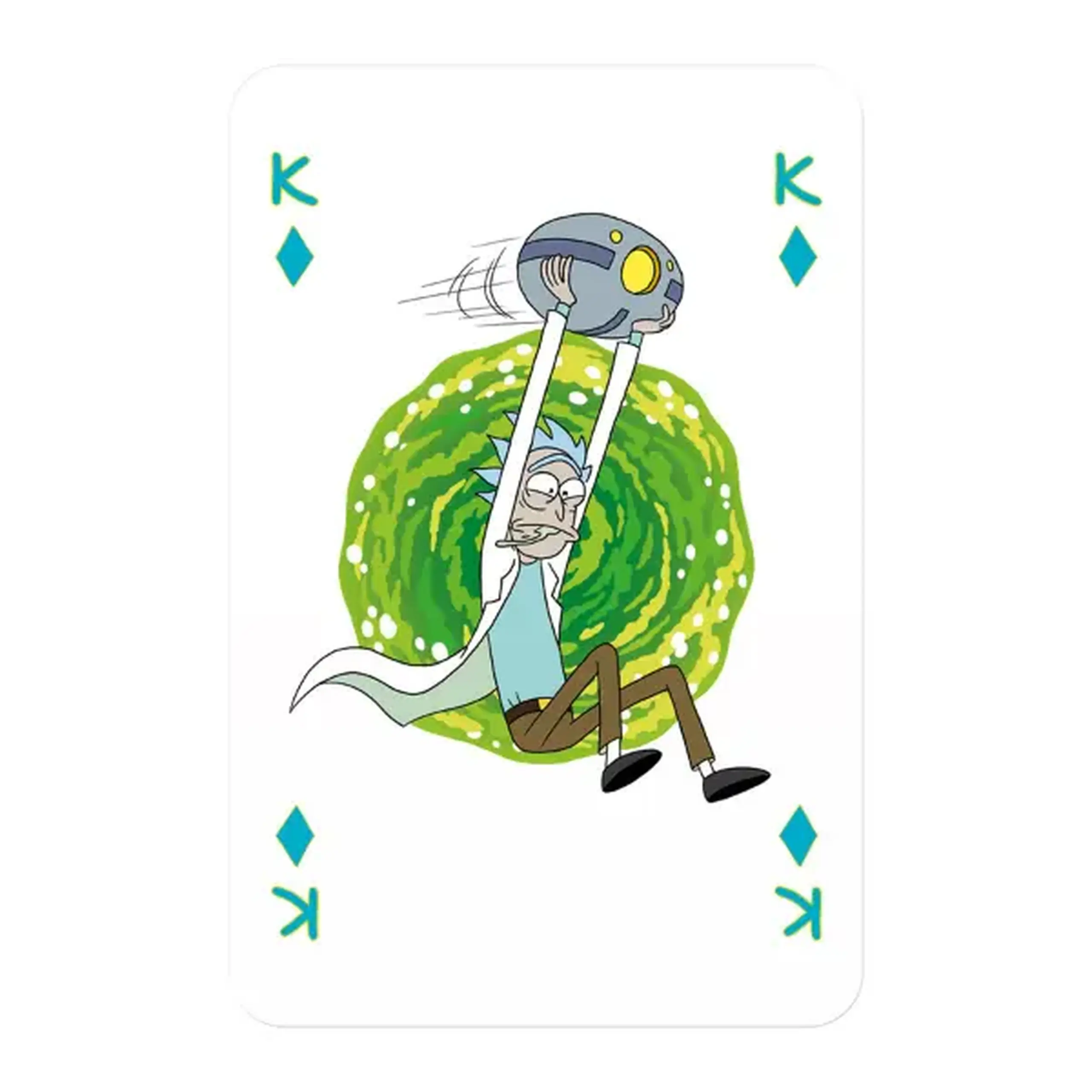 Cărţi de joc Waddingtons No. 1 "Rick și Morty"