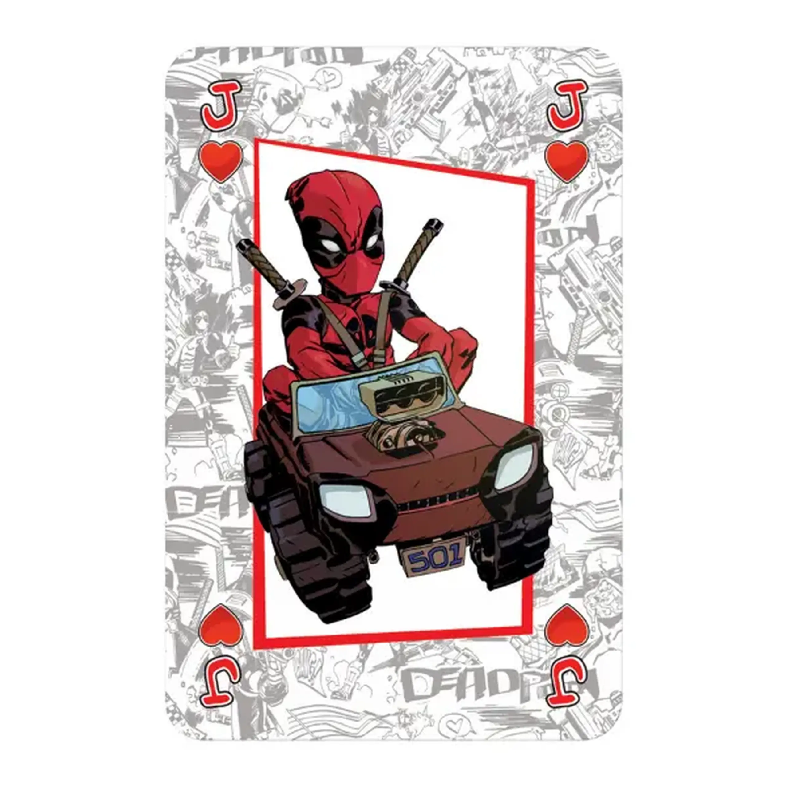 Cărţi de joc Waddingtons No. 1 "Deadpool"
