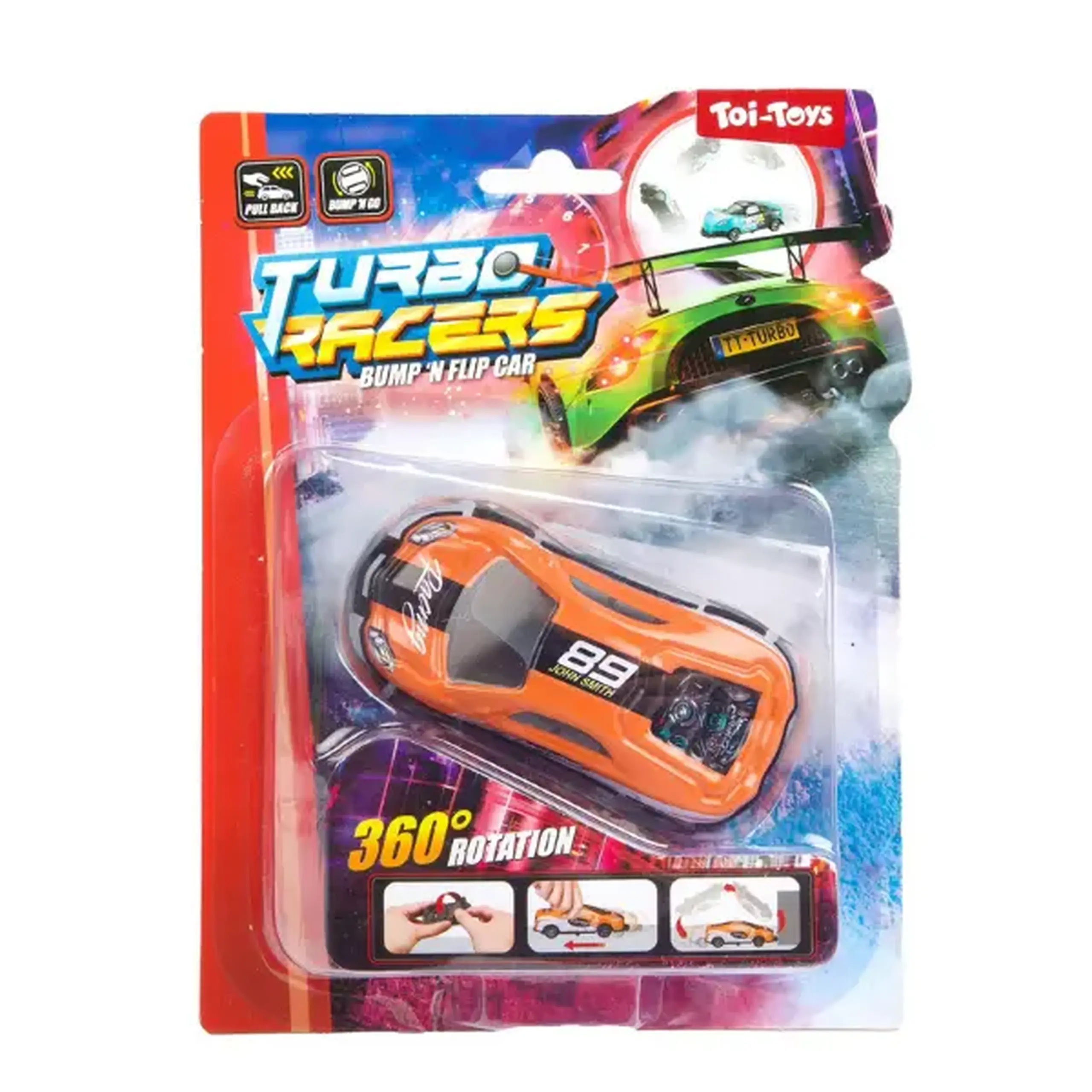 Mașina cascadorie Turbo Racer "Bump N Flip", (as.)
