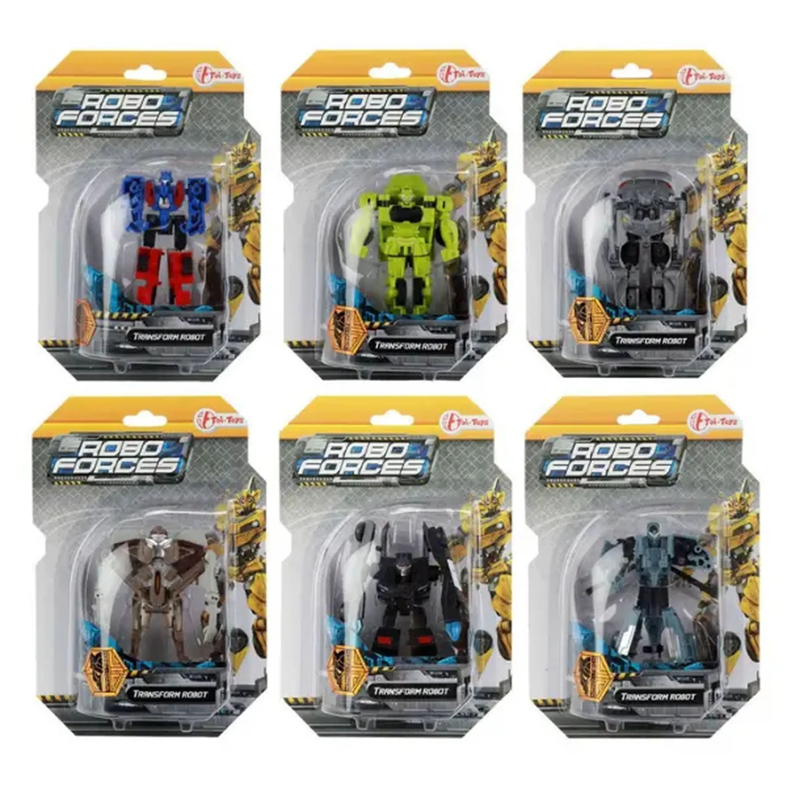 Robot transformer 2 în 1 "Roboforces", (as.)