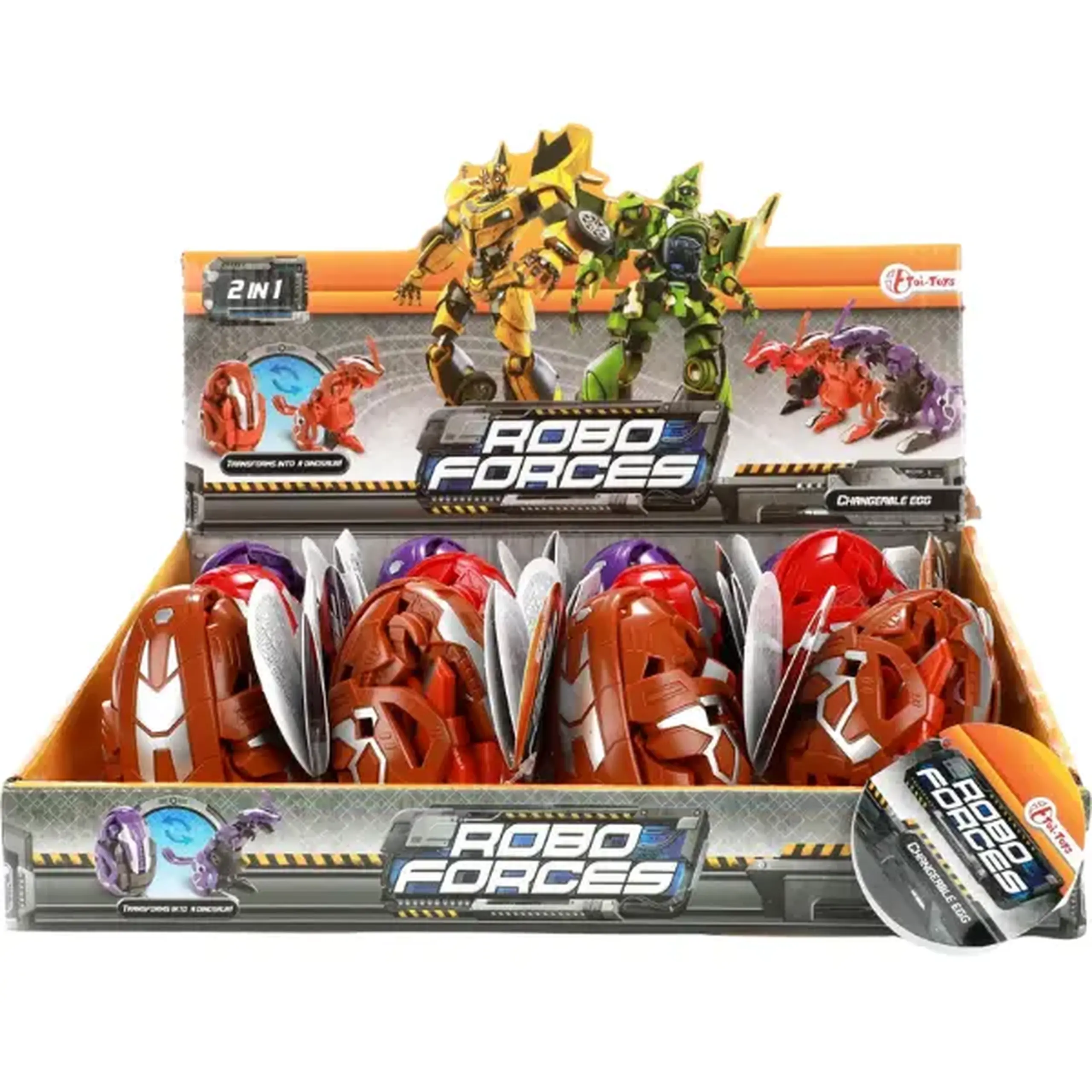 Robot Transformer "Ou-Robot" Roboforces Change-Egg, (as.)