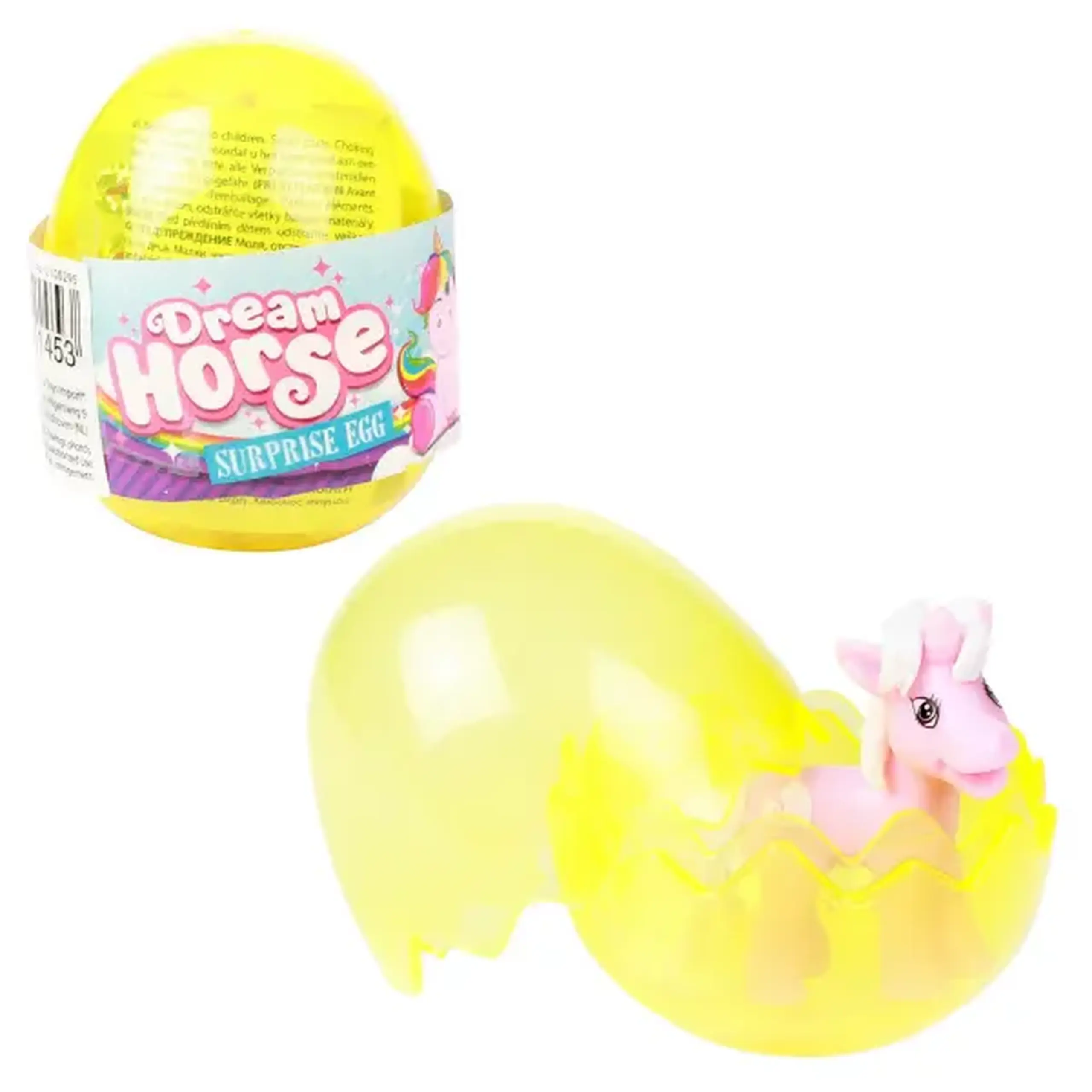 Ou cu unicorn și autocolante strălucitoare – Dream Horse (as.)