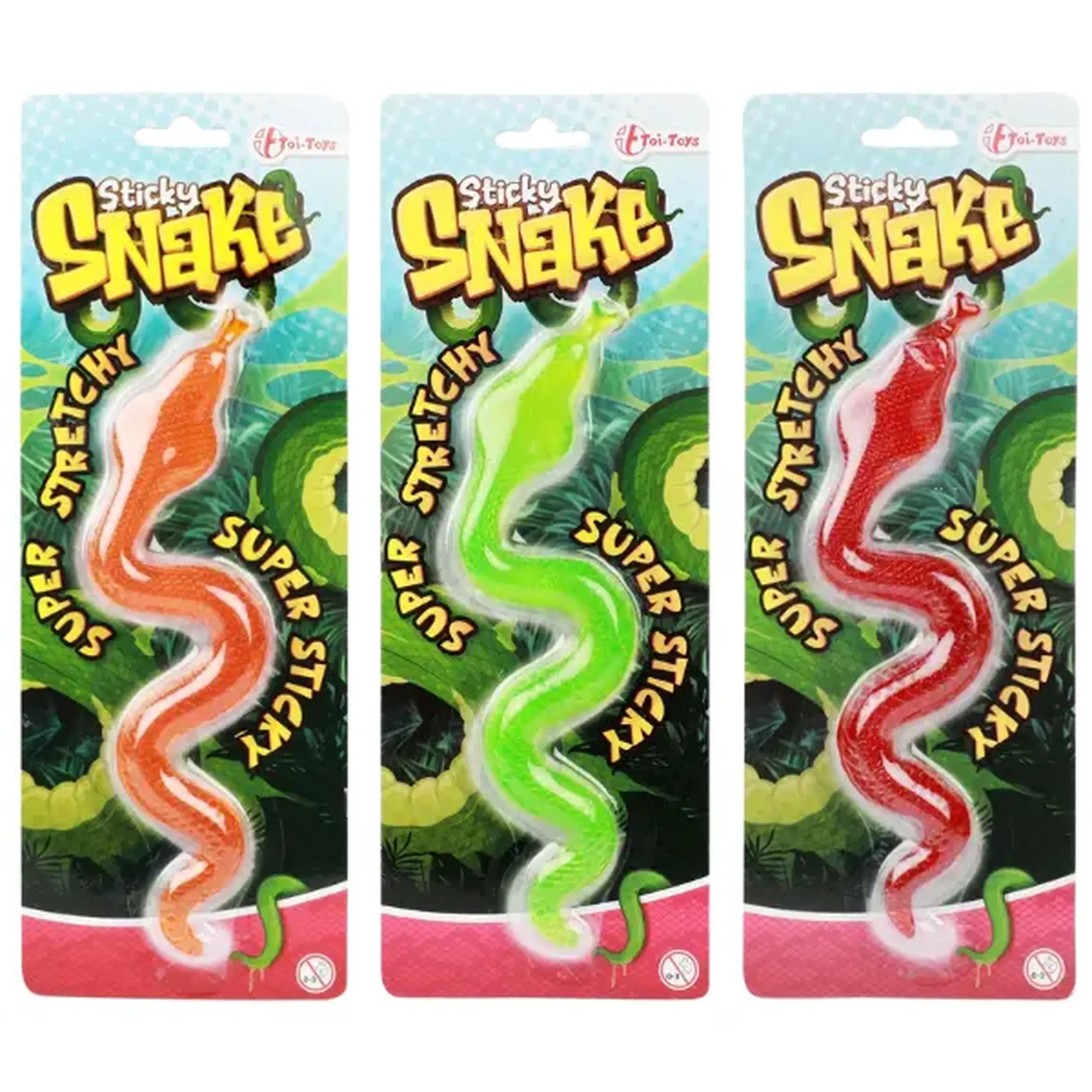 Cobra lipicioasă – Sticky Cobra Snake, 30 cm (as.)