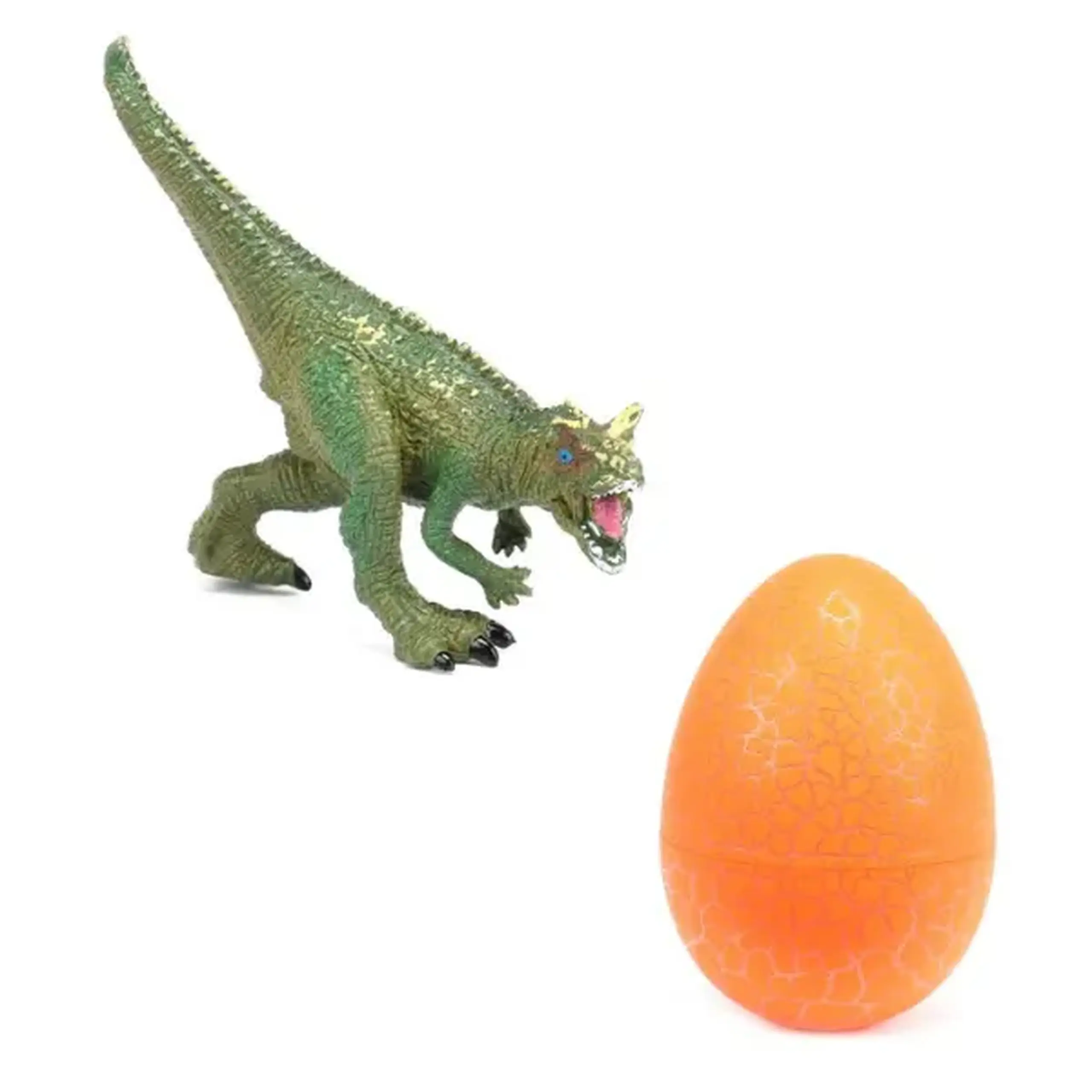 Dinozaur cu ou surpriză "Lumea Dinozaurilor", în as.