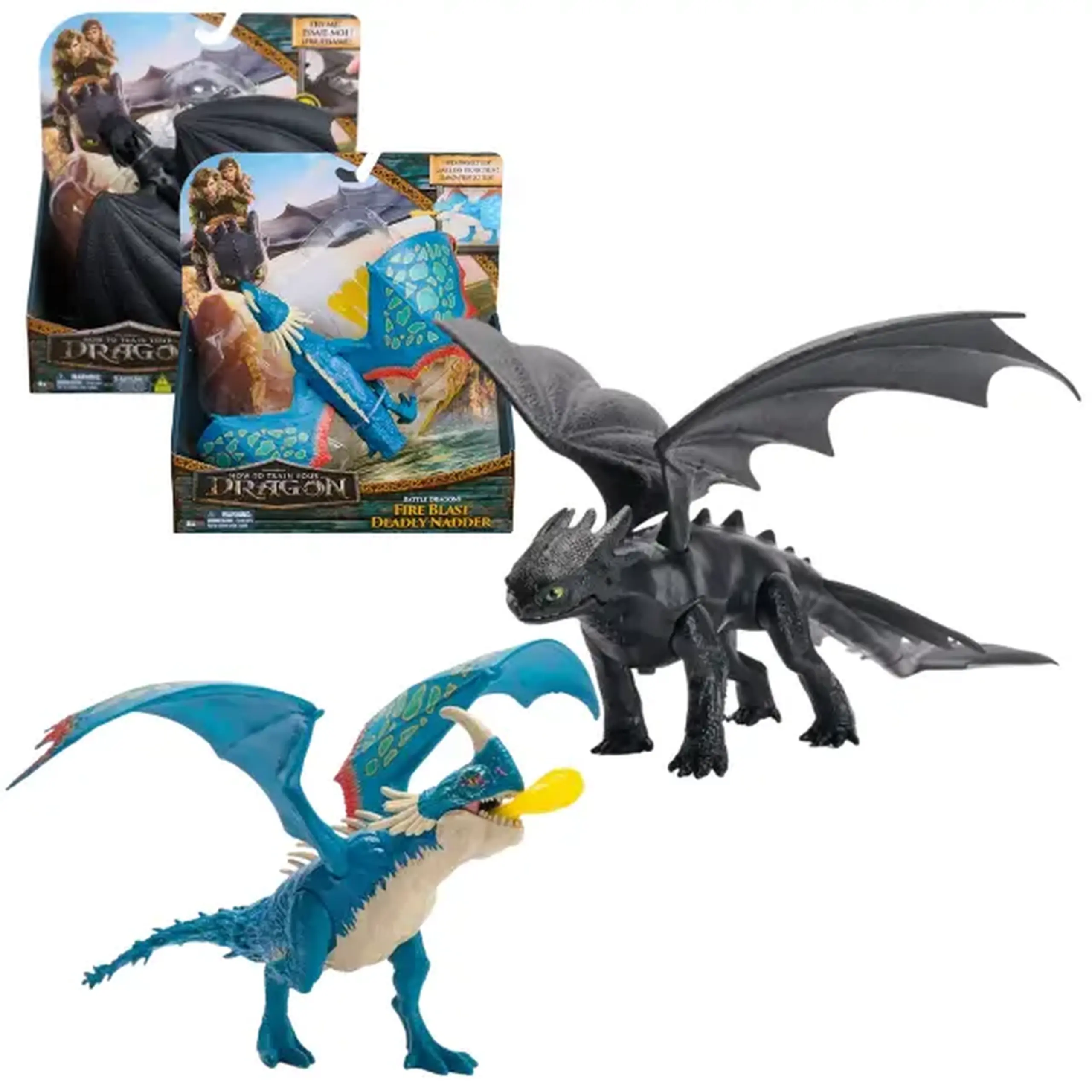 Figurine "Cum să îți dresezi dragonul" — Dragon cu efecte sonore (as.)