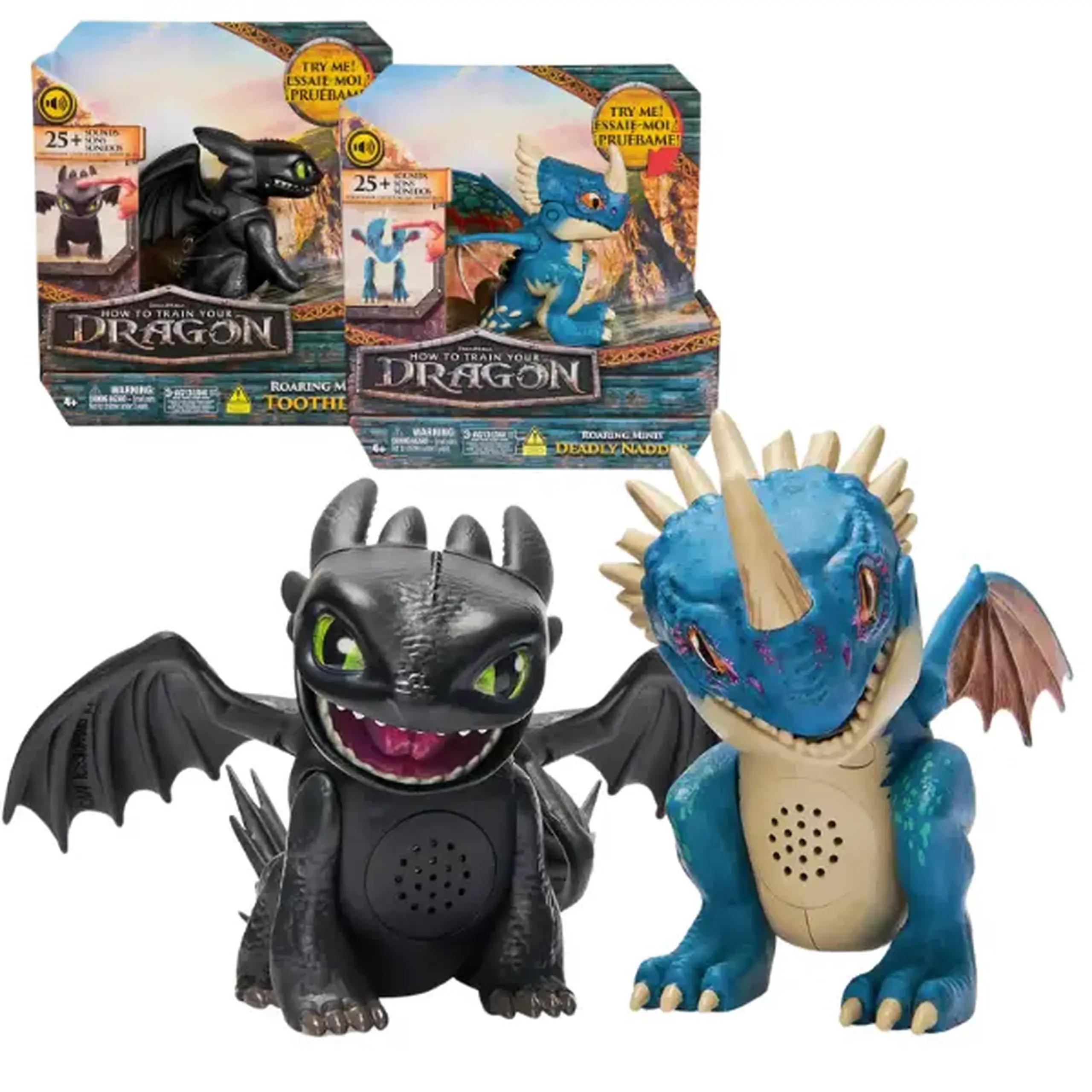 Mini-dragon interactiv "Cum să îți dresezi dragonul", în as.