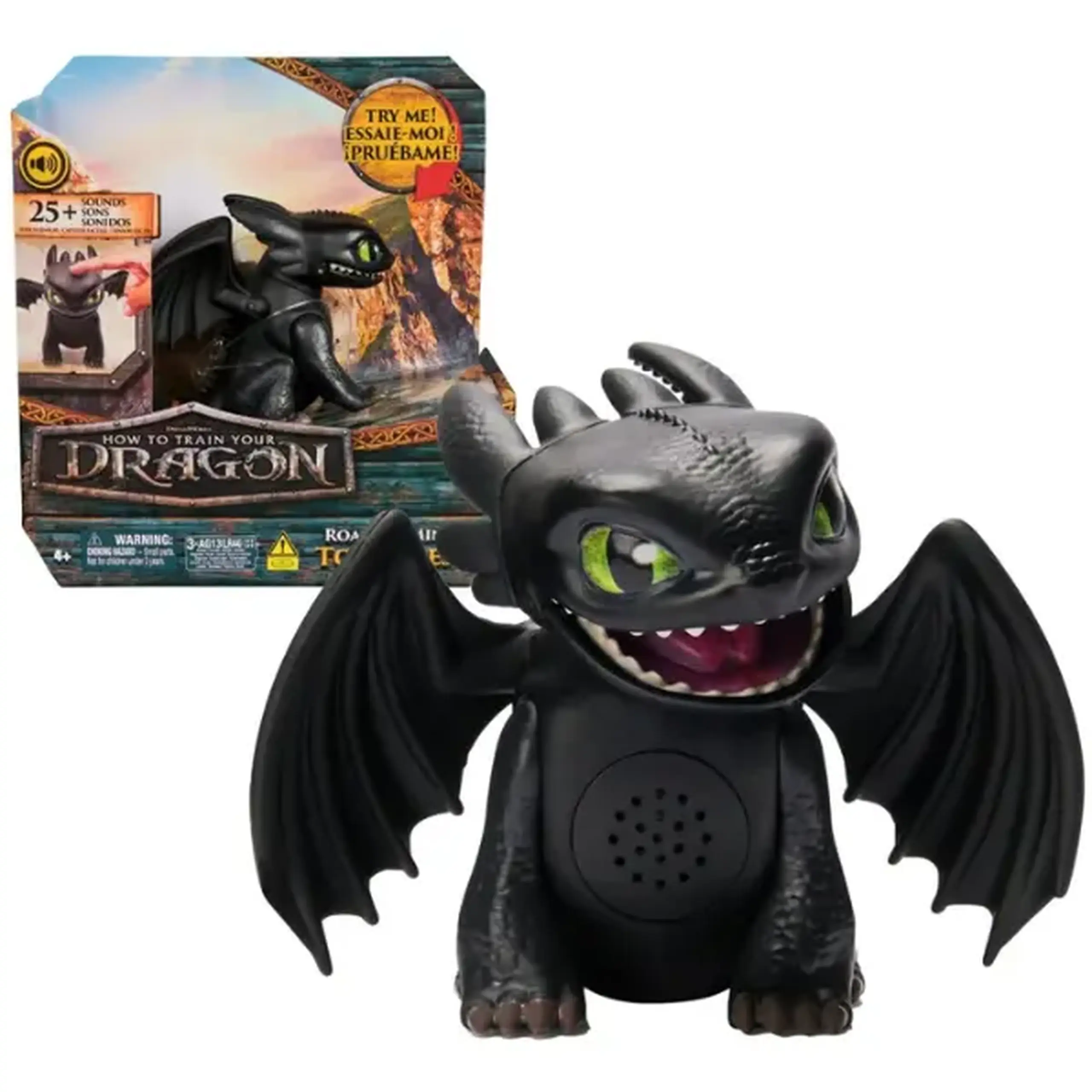 Mini-dragon interactiv "Cum să îți dresezi dragonul", în as.
