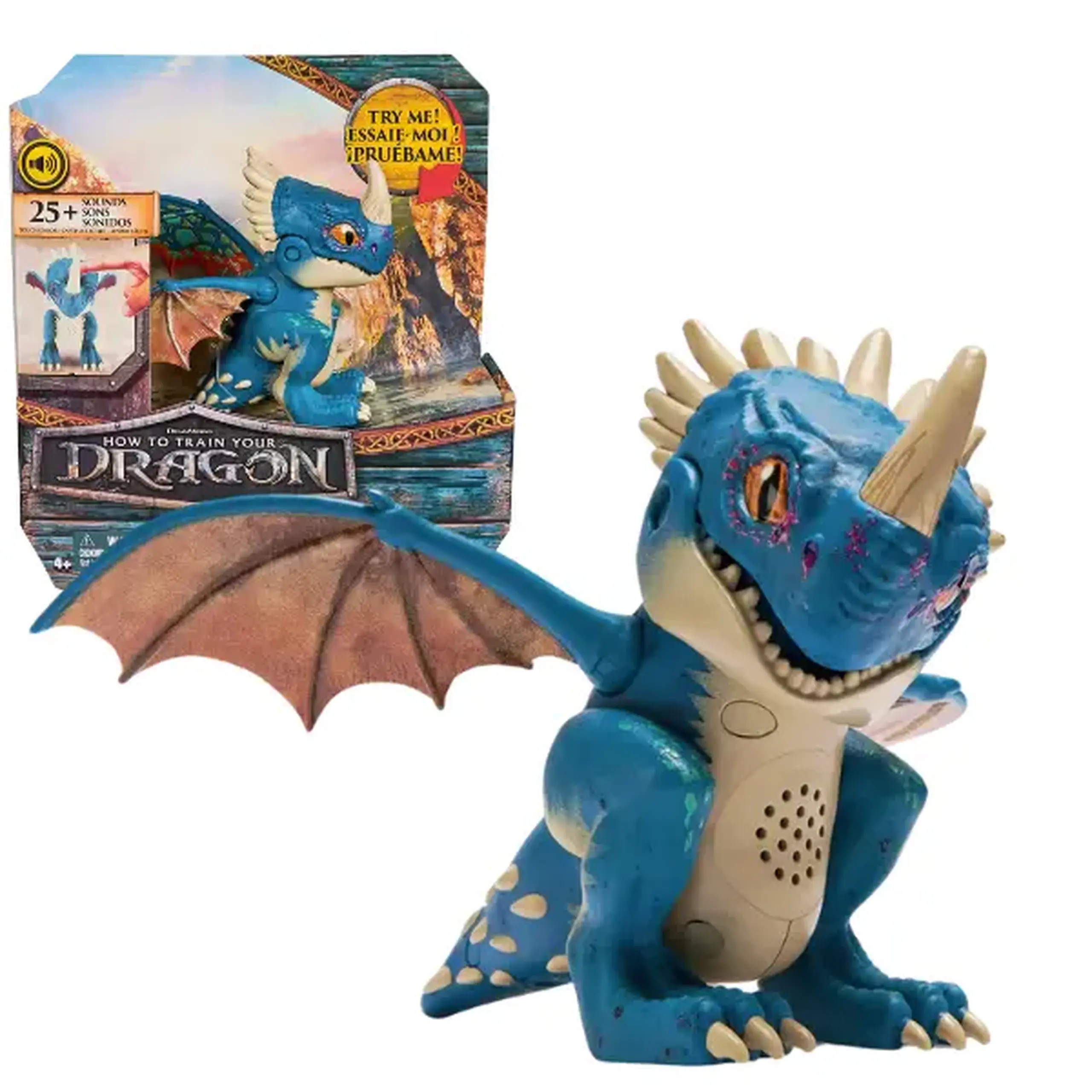 Mini-dragon interactiv "Cum să îți dresezi dragonul", în as.