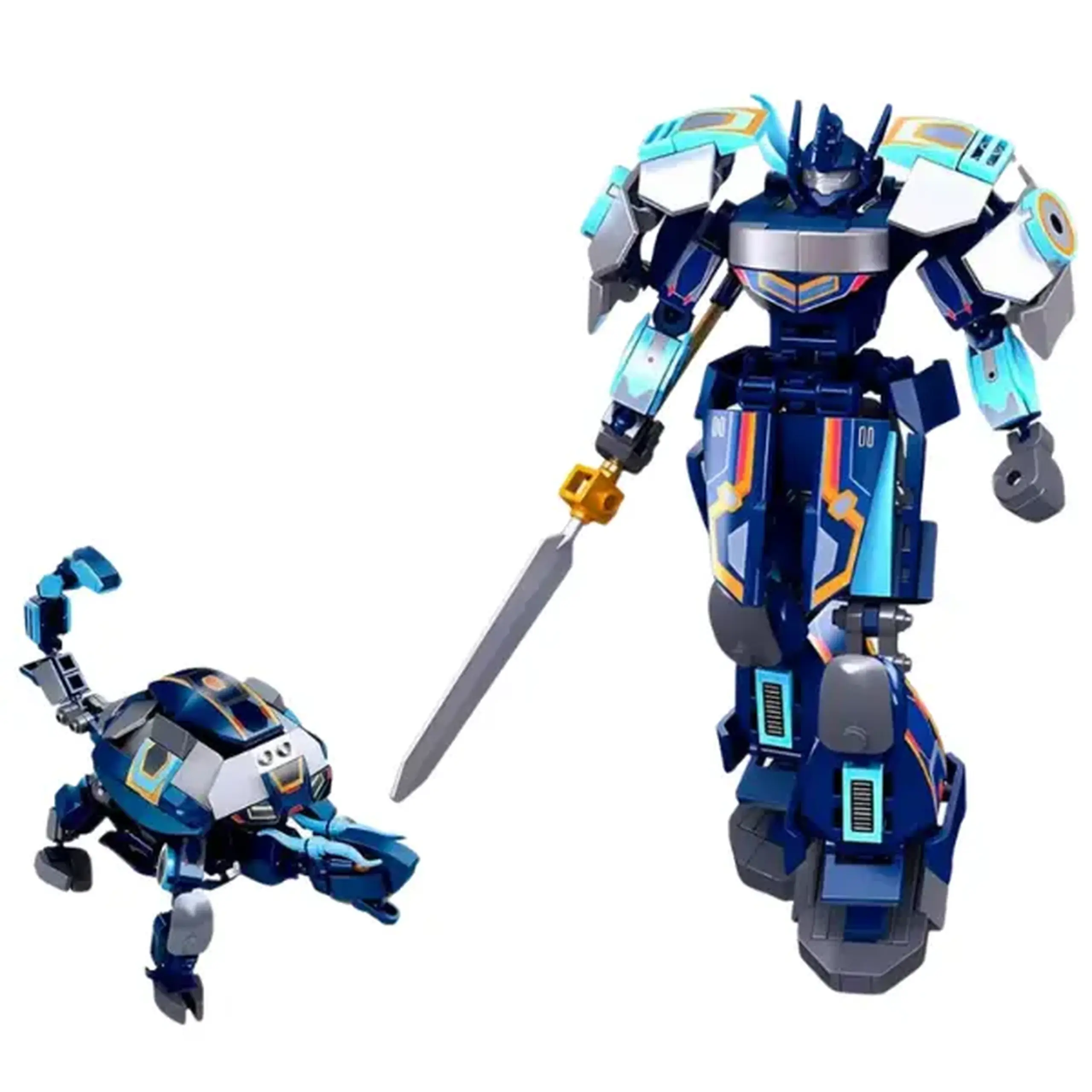 Set de construcție "Robot - Țestoasa neagră 2 în 1", 251 elem.