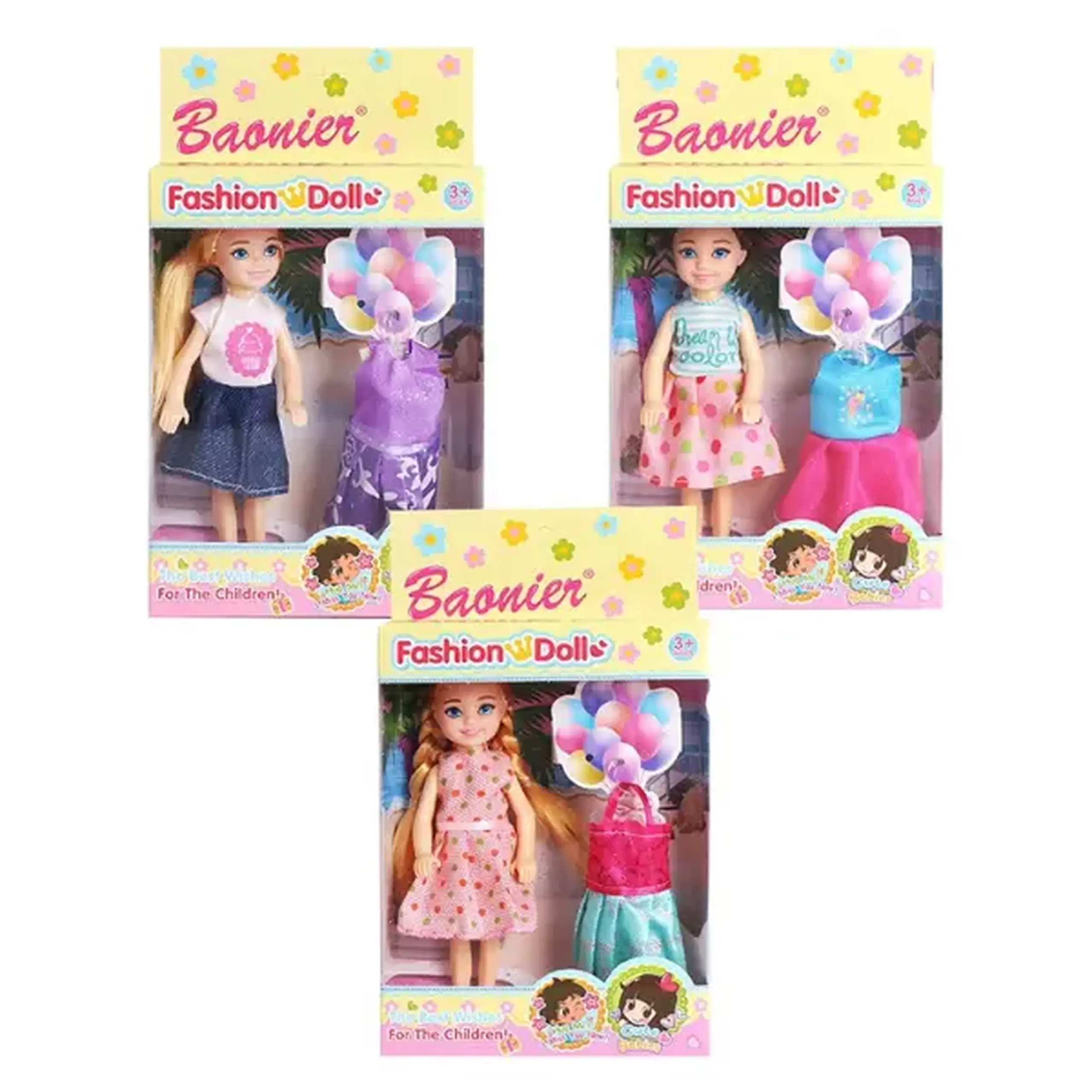 Păpușa ”Baonier” cu accesorii 14 cm. (în as.)