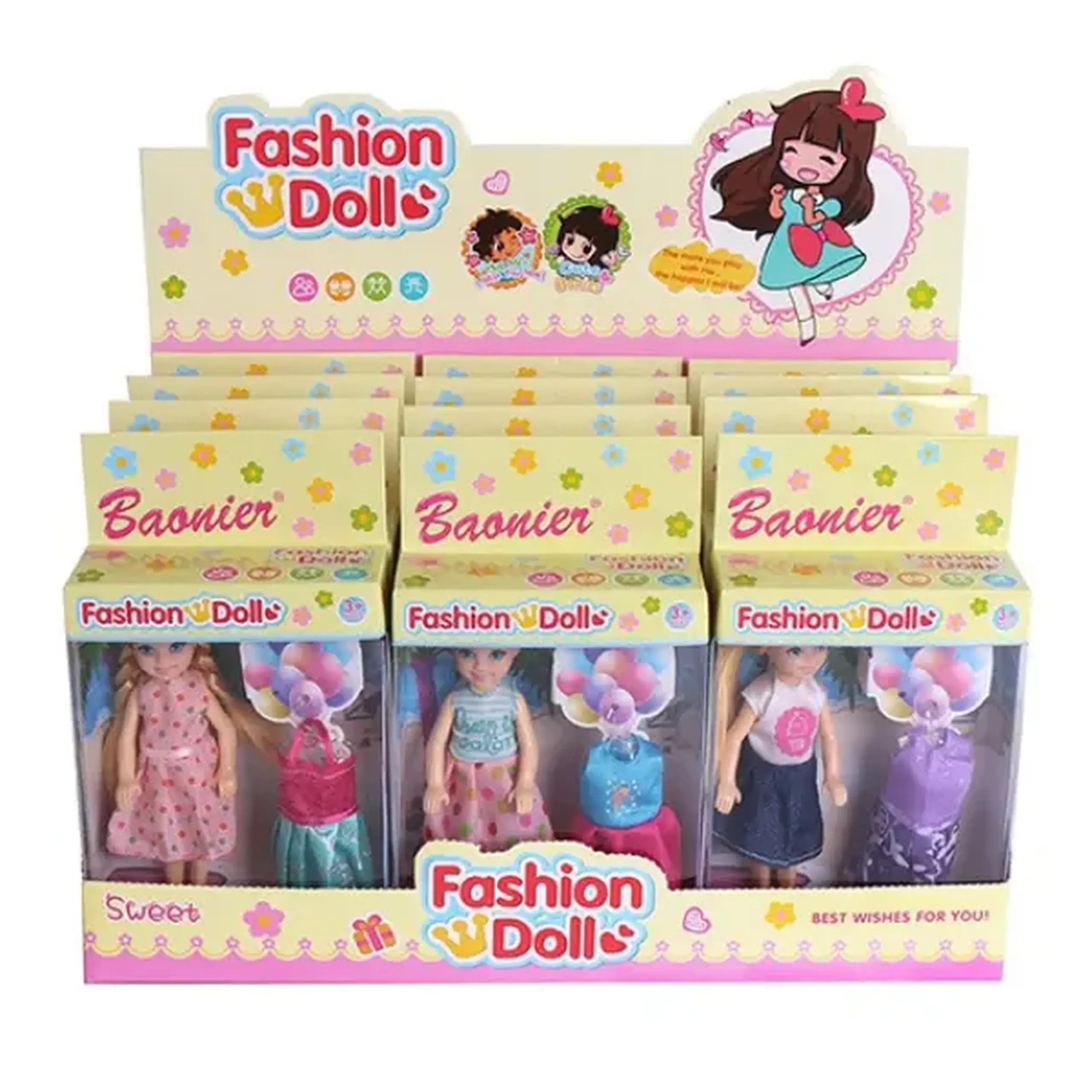 Păpușa ”Baonier” cu accesorii 14 cm. (în as.)