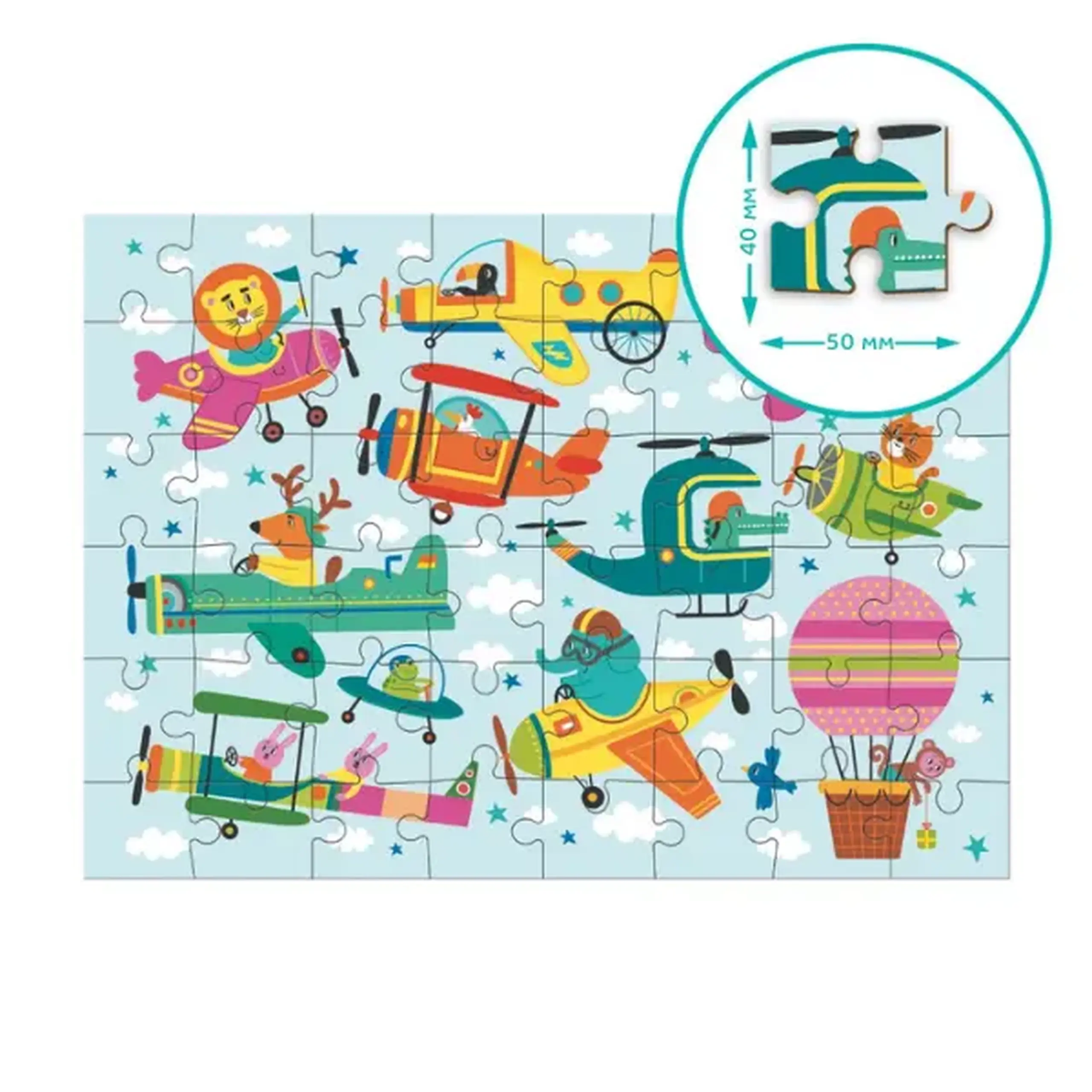 Puzzle "Prinde-mă! În aer", 48 elem.