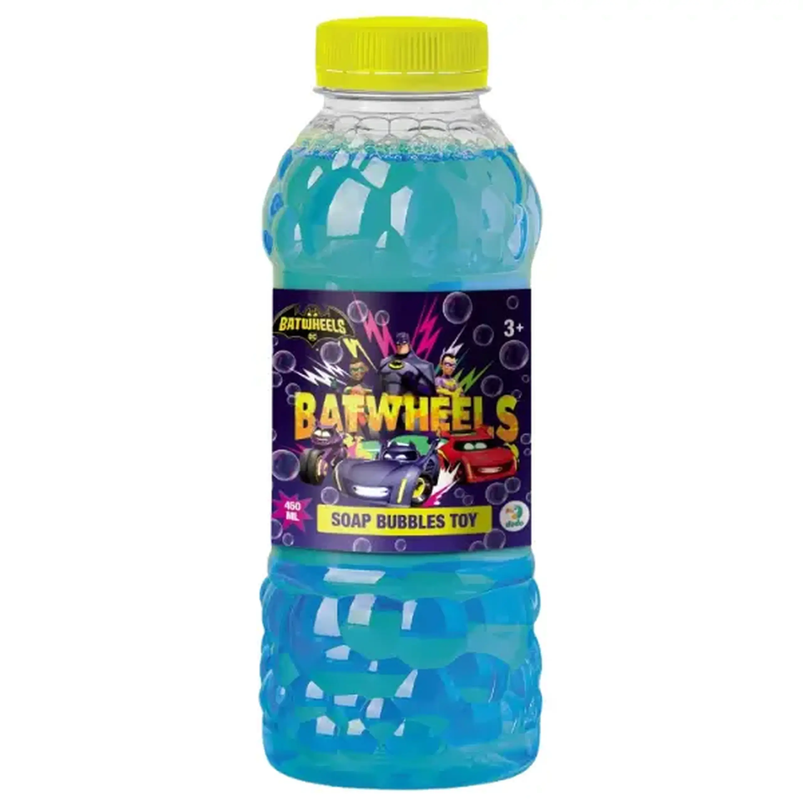 Sticlă cu soluție de săpun "Batwheels", 450 ml