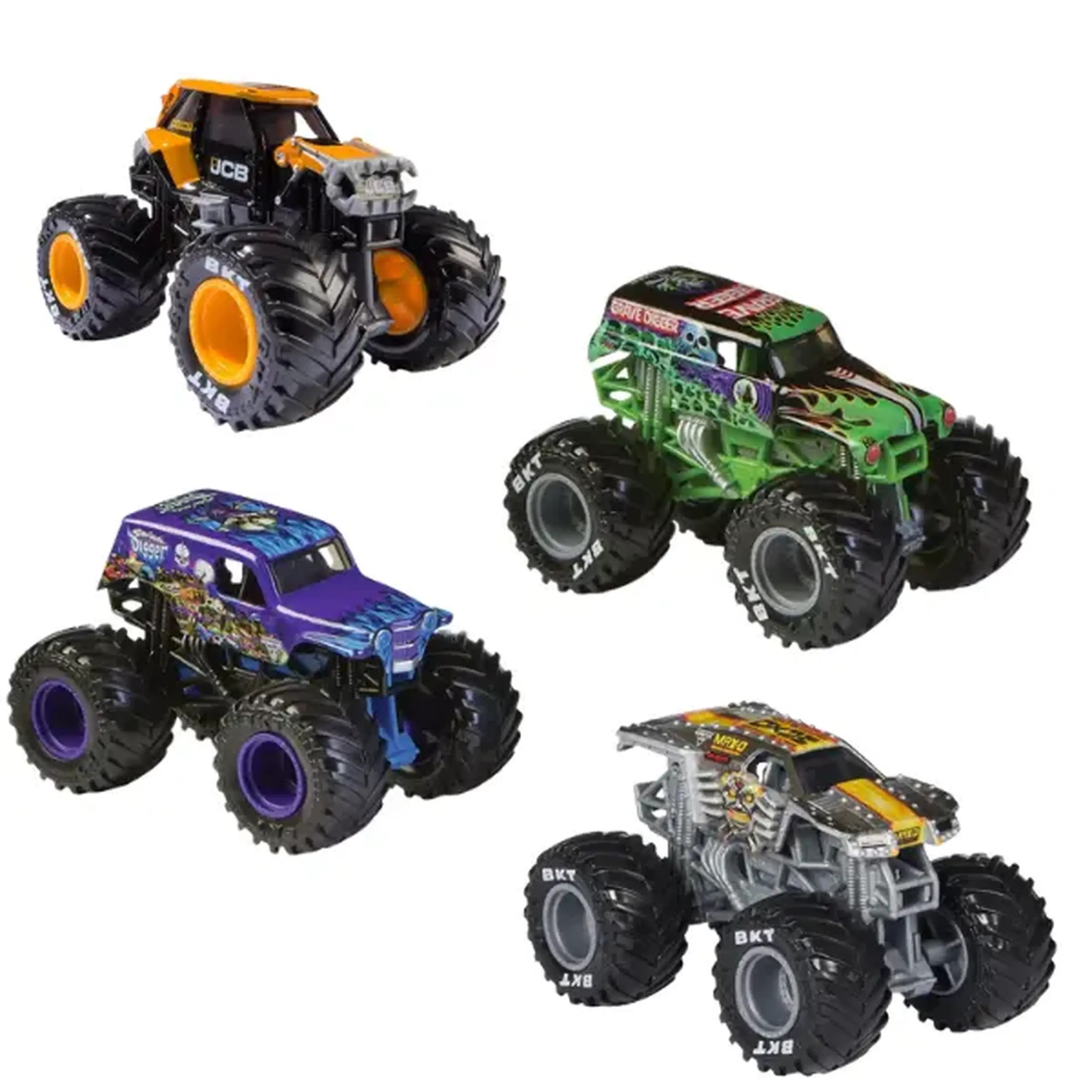 Mașinuță monster truck "Monster Jam" 1:64, în as.