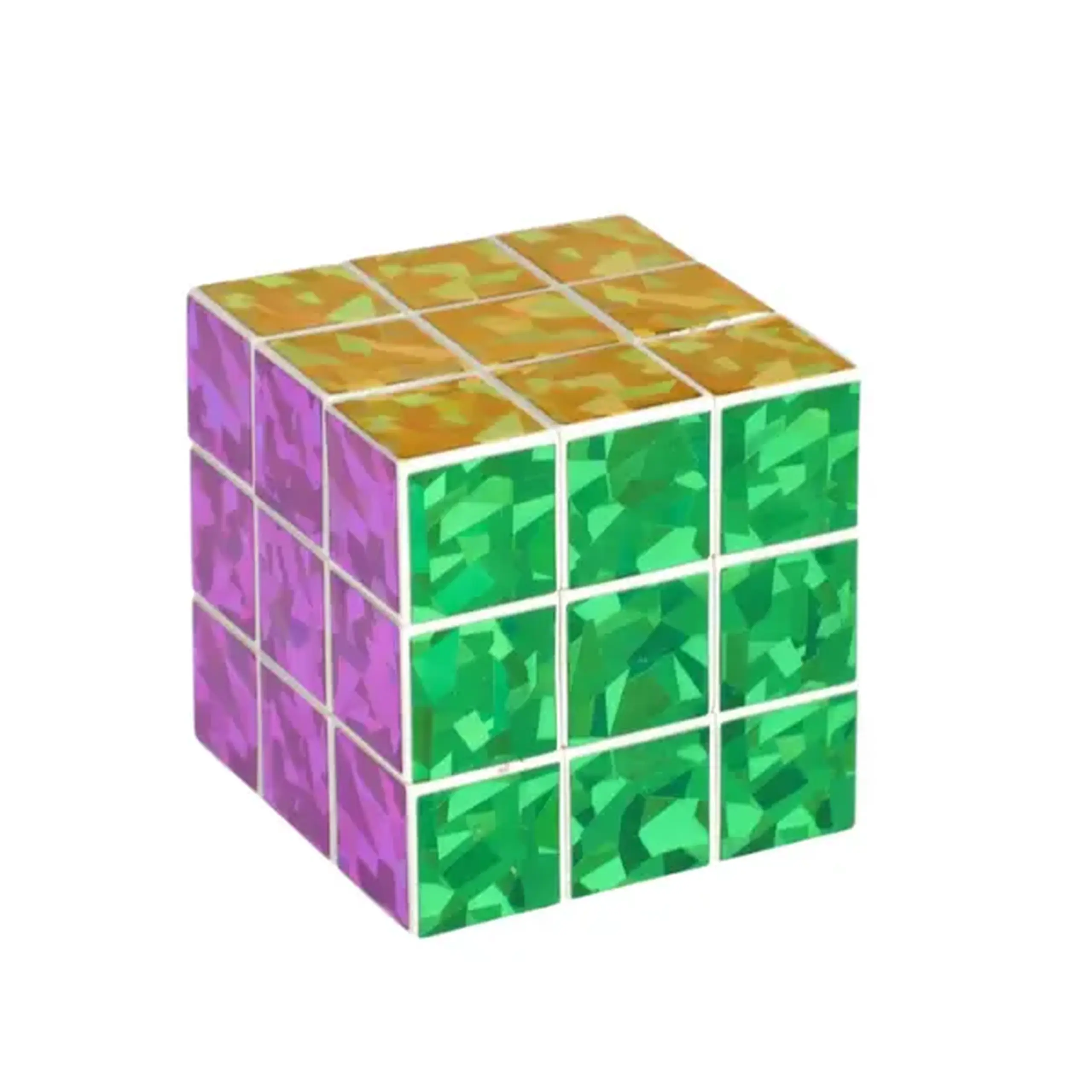 Cub Rubik cu glitter