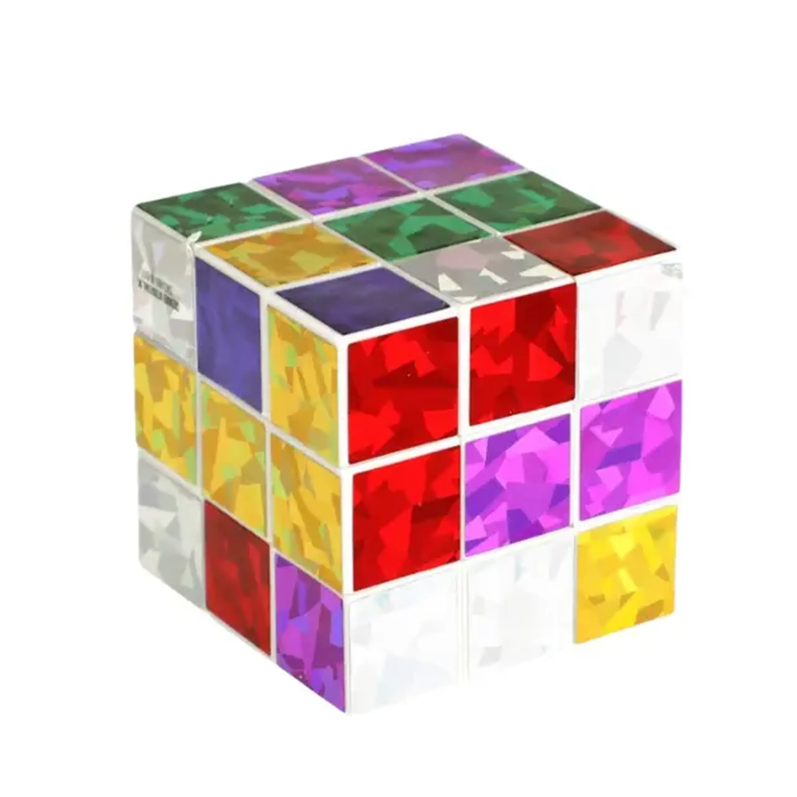 Cub Rubik cu glitter