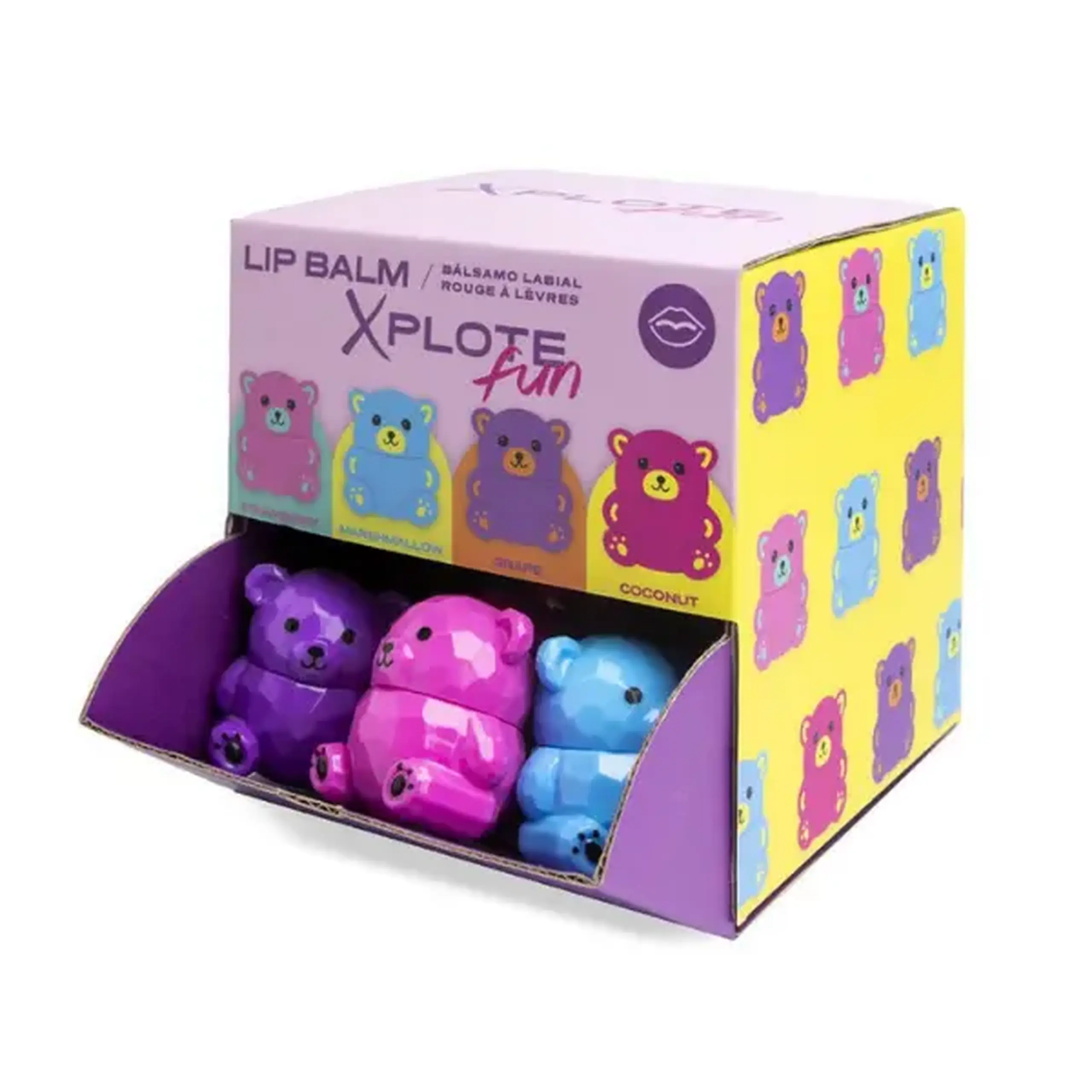 Balsam de buze XPLOTE FUN „Ursulețul Teddy”, as.