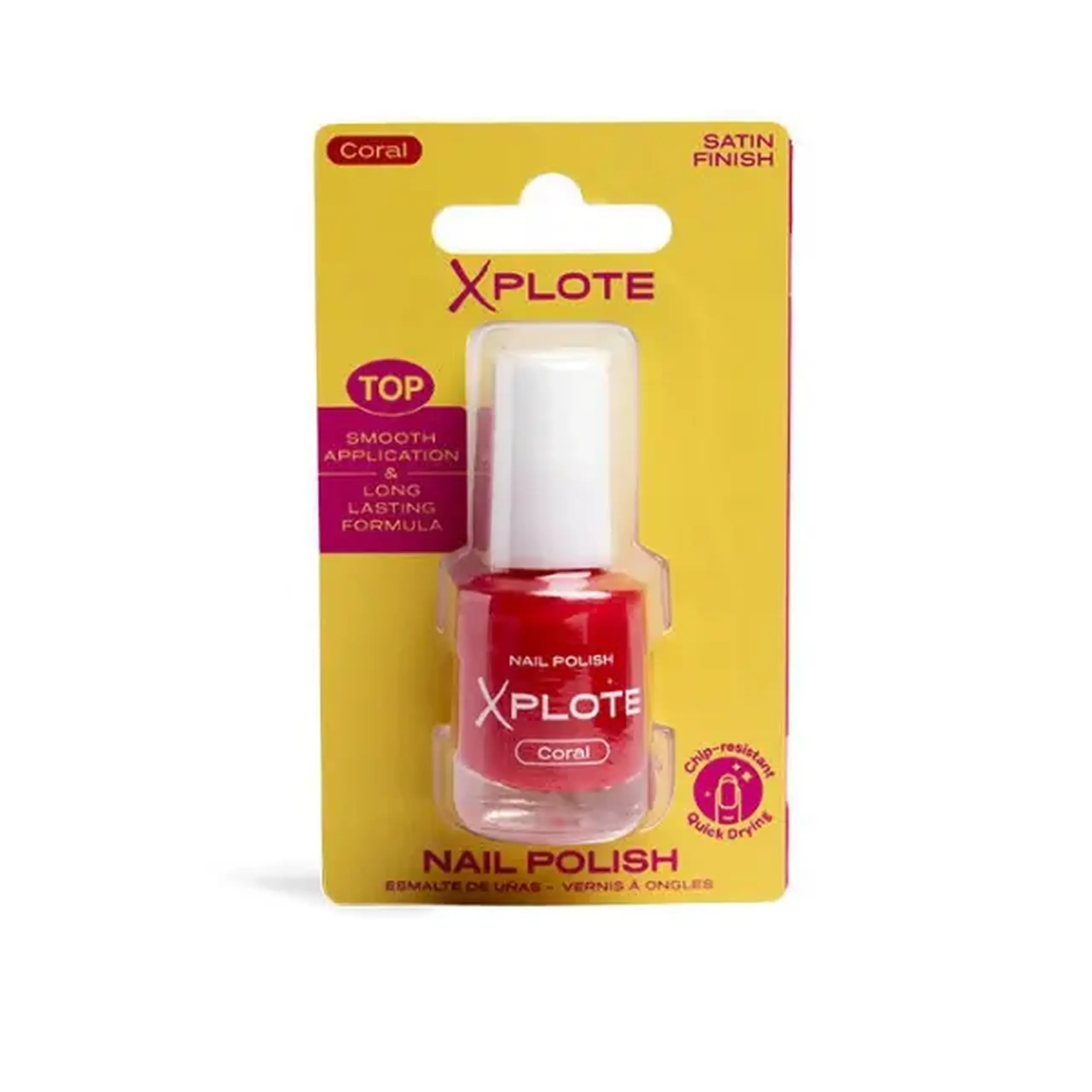 Ojă de unghii XPLOTE "Coral"