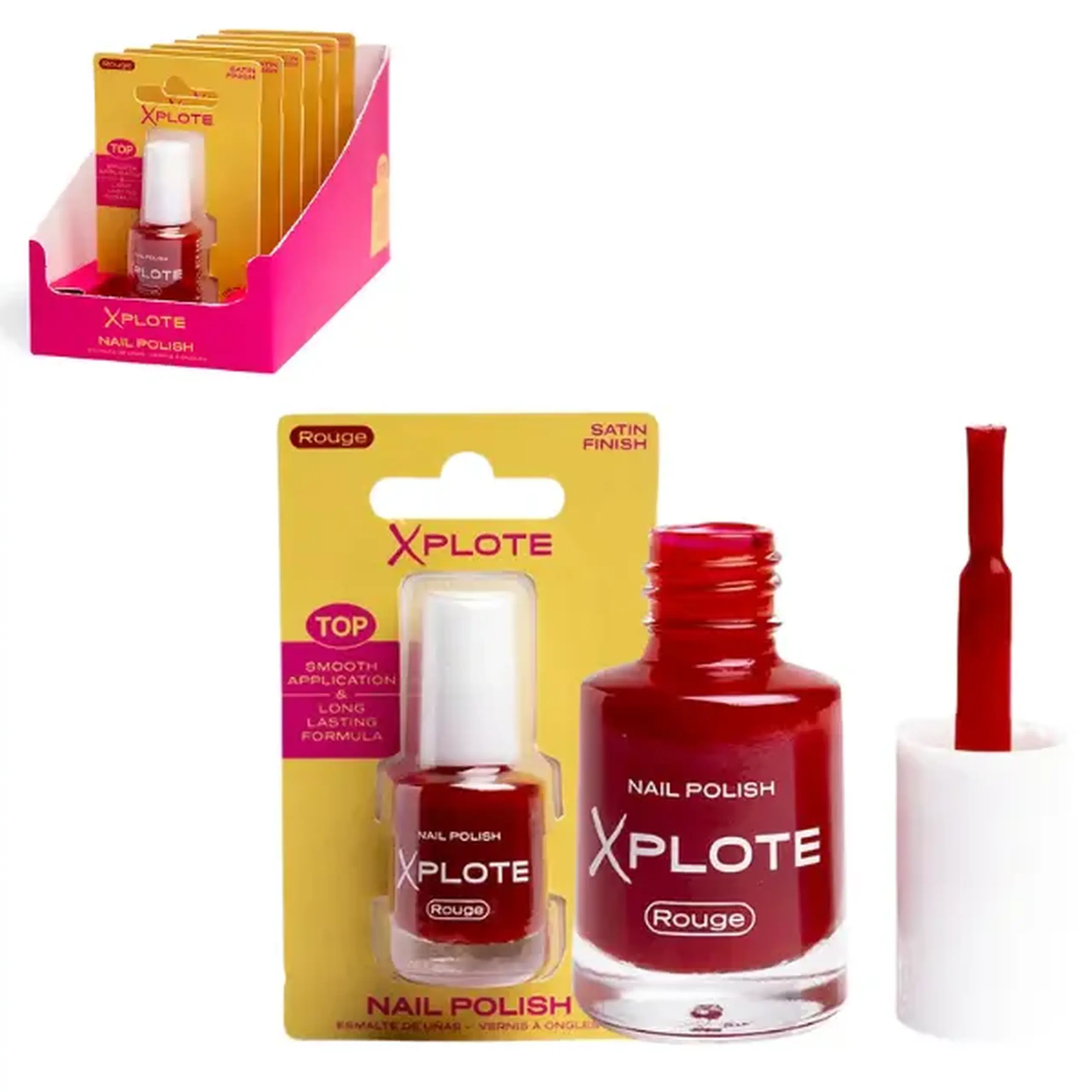 Ojă de unghii XPLOTE "Rouge"
