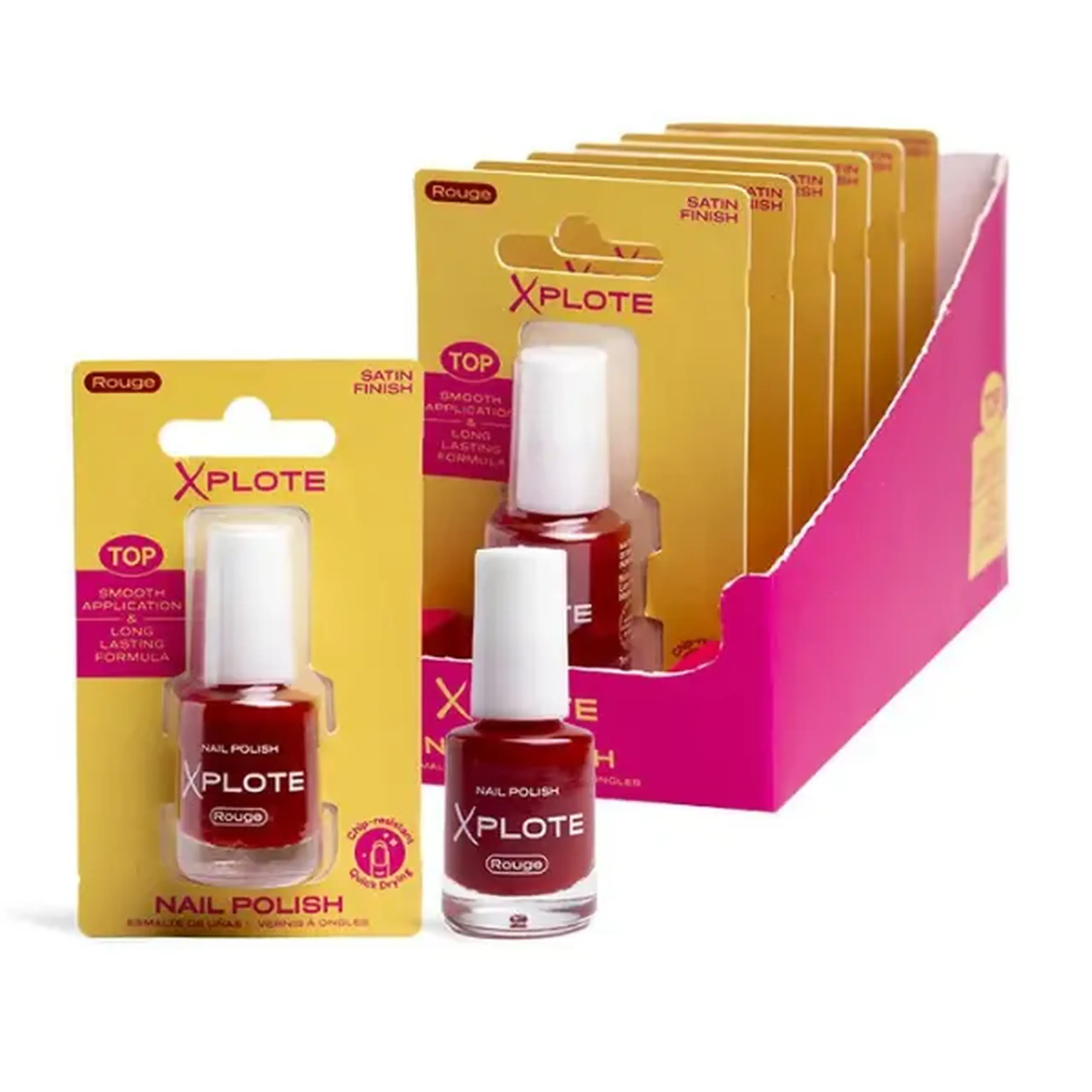 Ojă de unghii XPLOTE "Rouge"