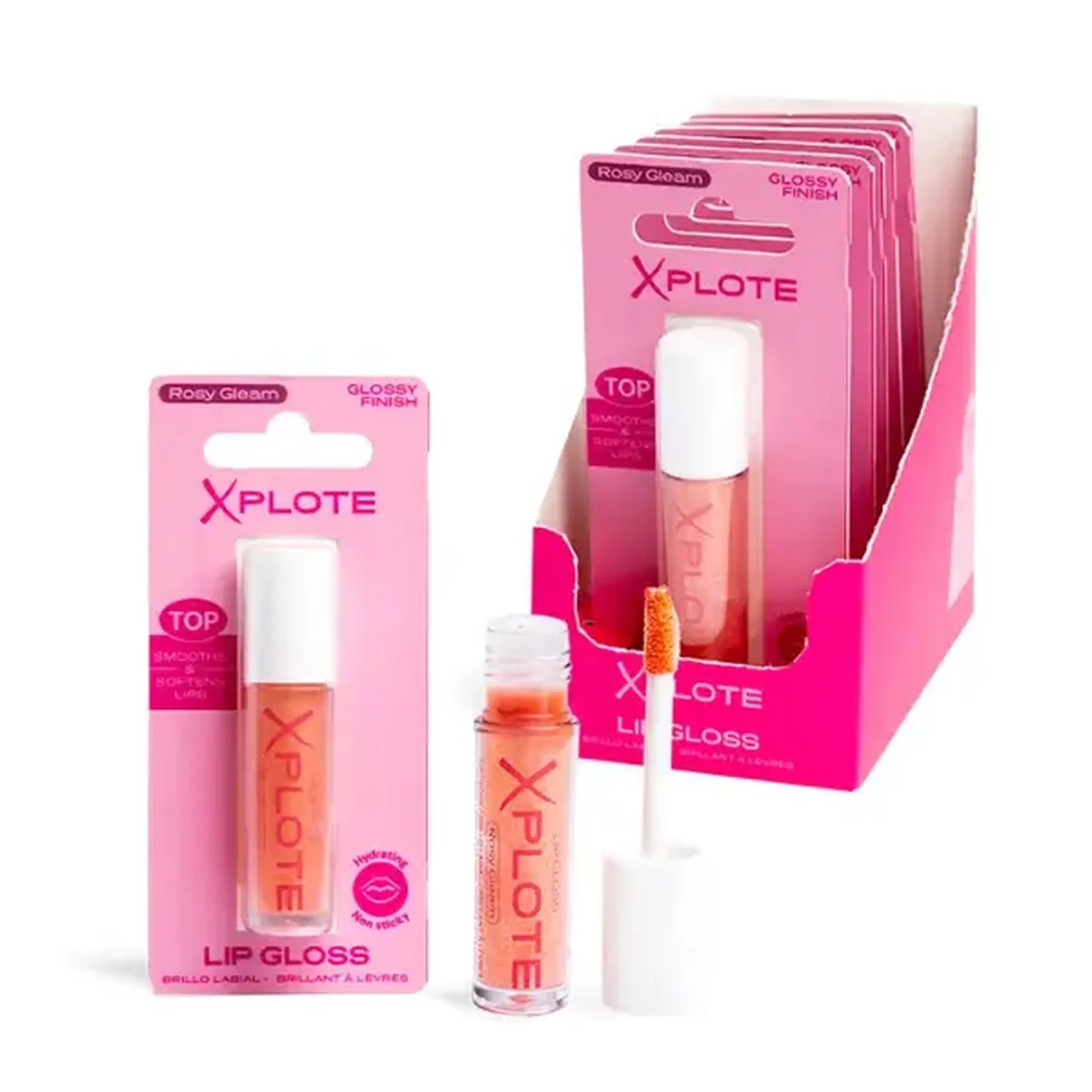 Gloss de buze XPLOTE "Rosy Gleam"