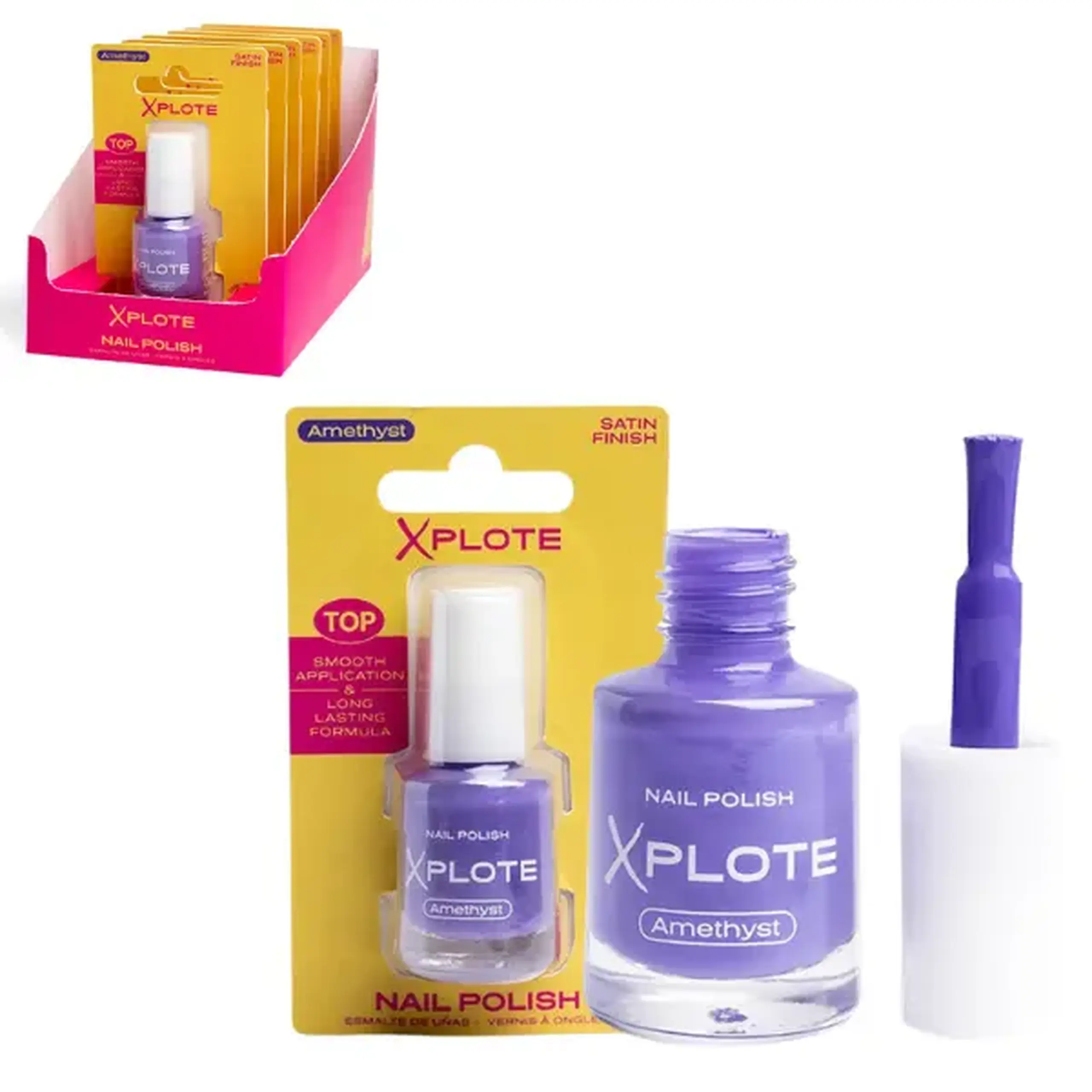 Ojă de unghii XPLOTE "Amethyst"