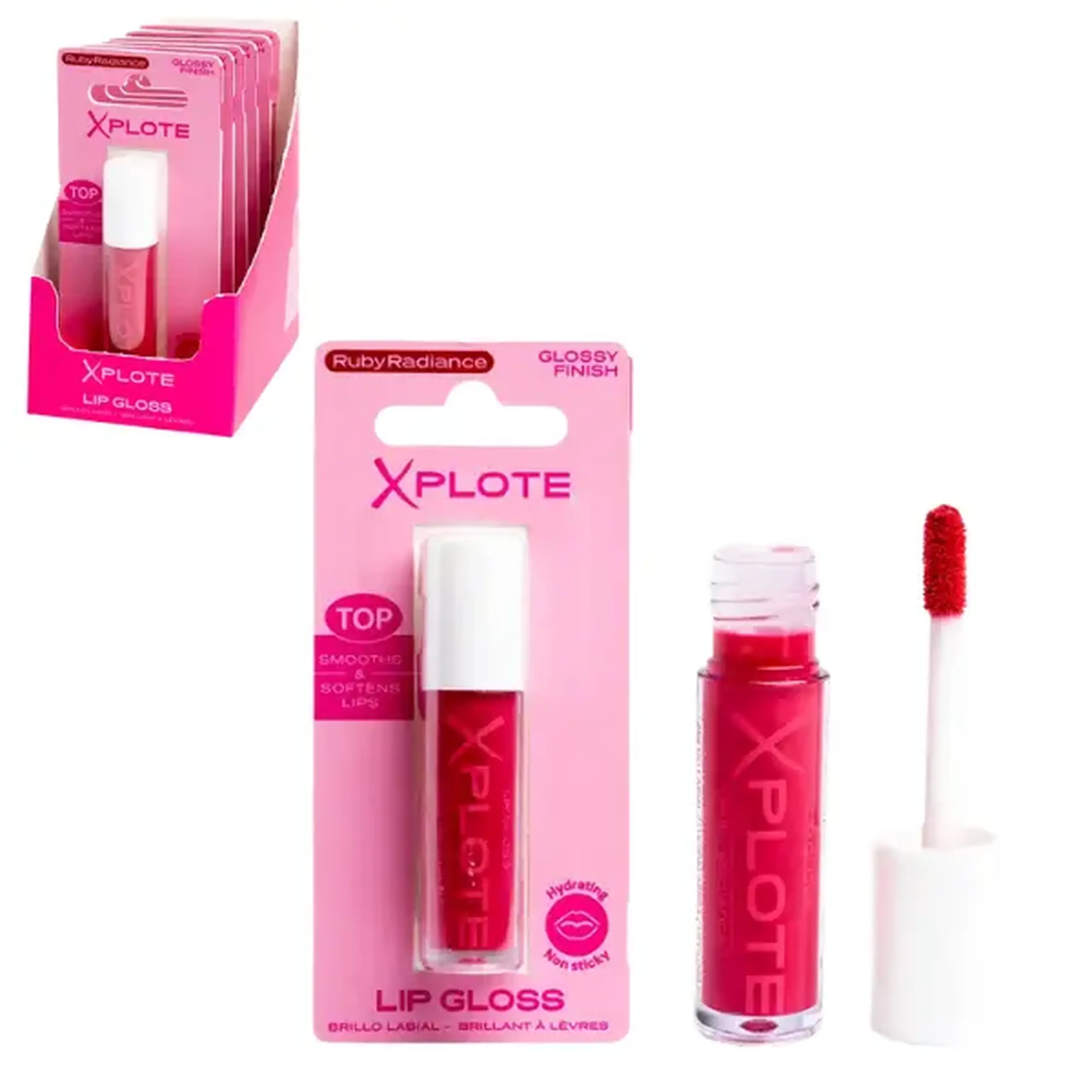 Gloss de buze XPLOTE "Ruby Radiance"