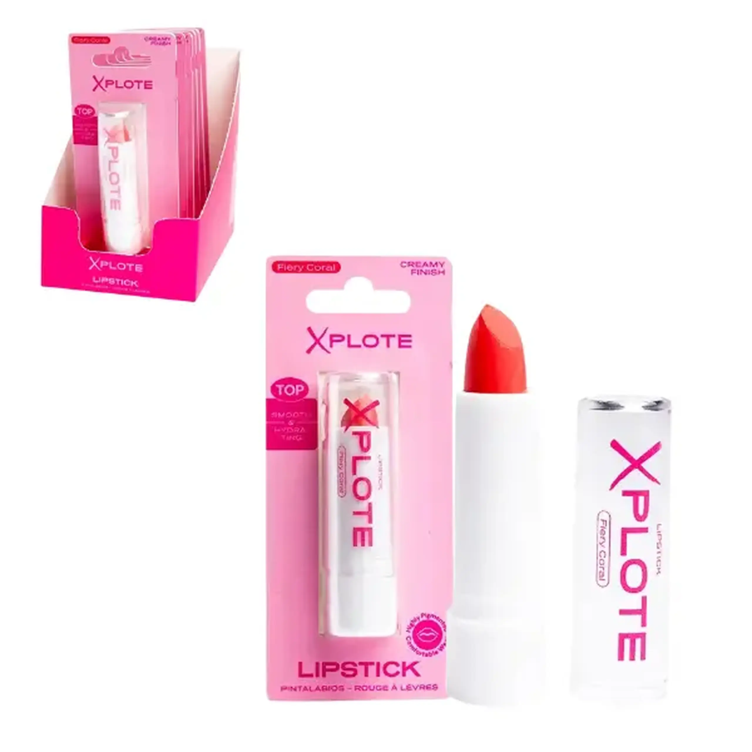 Ruj de buze XPLOTE "Fiery Coral"