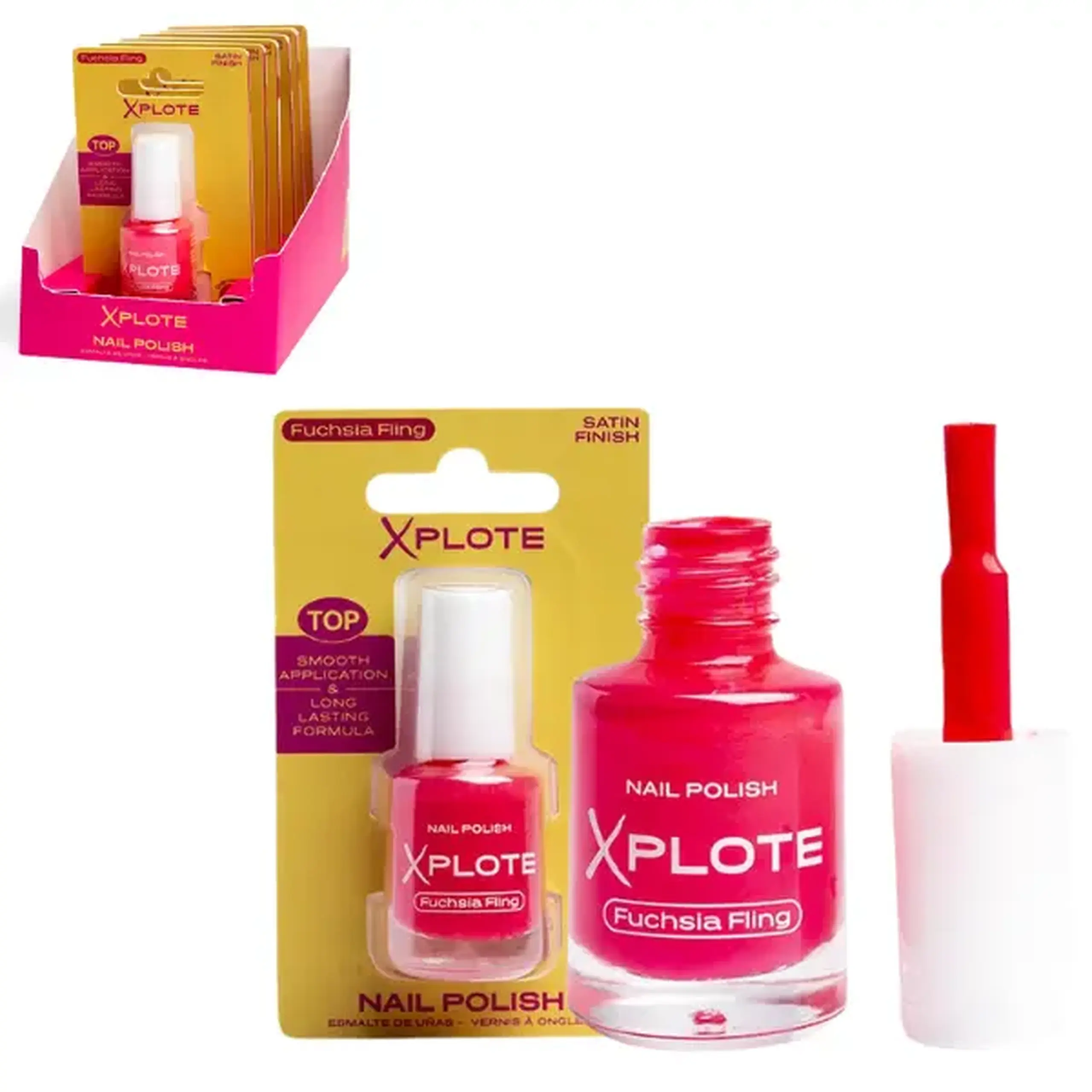 Ojă de unghii XPLOTE "Fuchsia Fling"