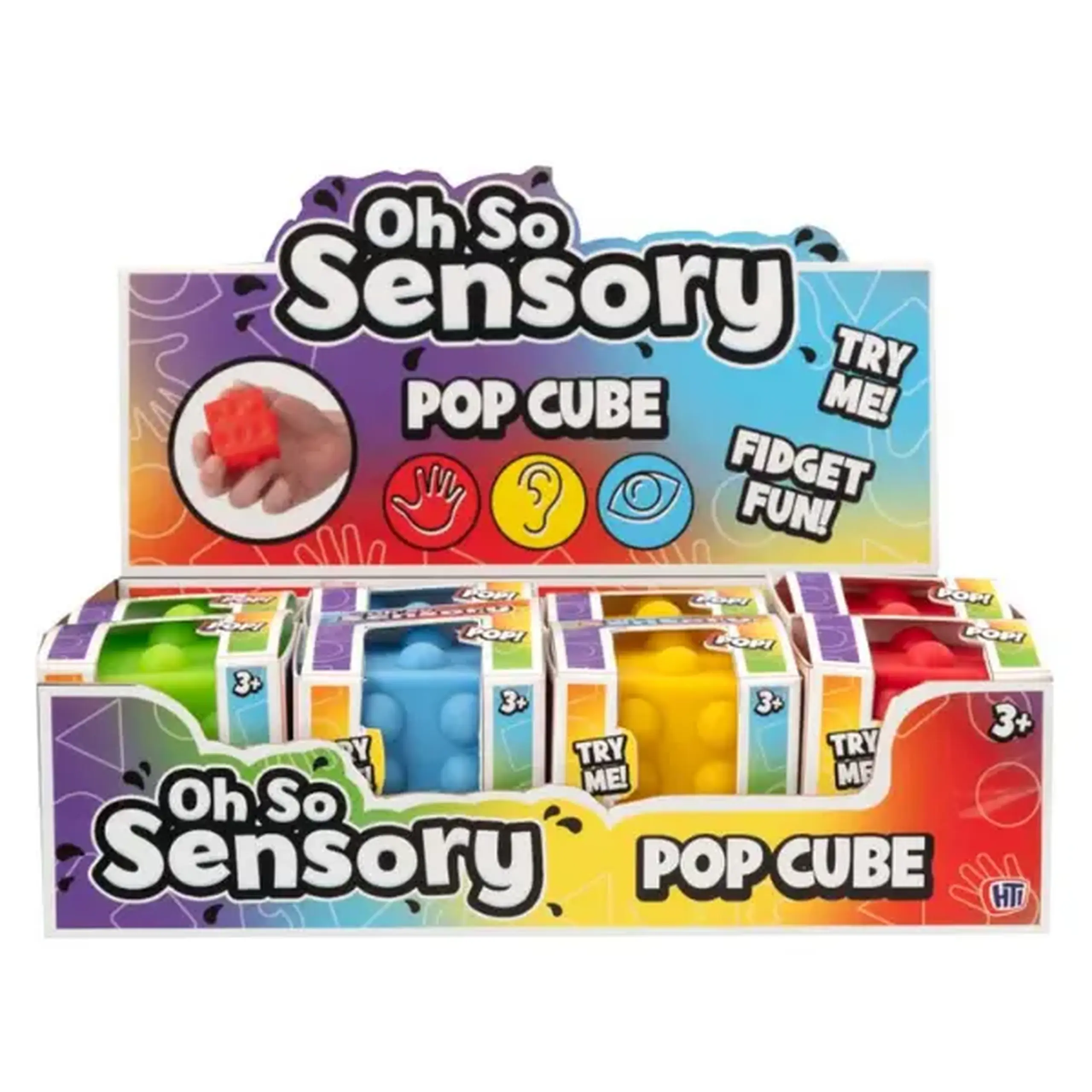 Jucărie-antistres "Pop Cube", în as.