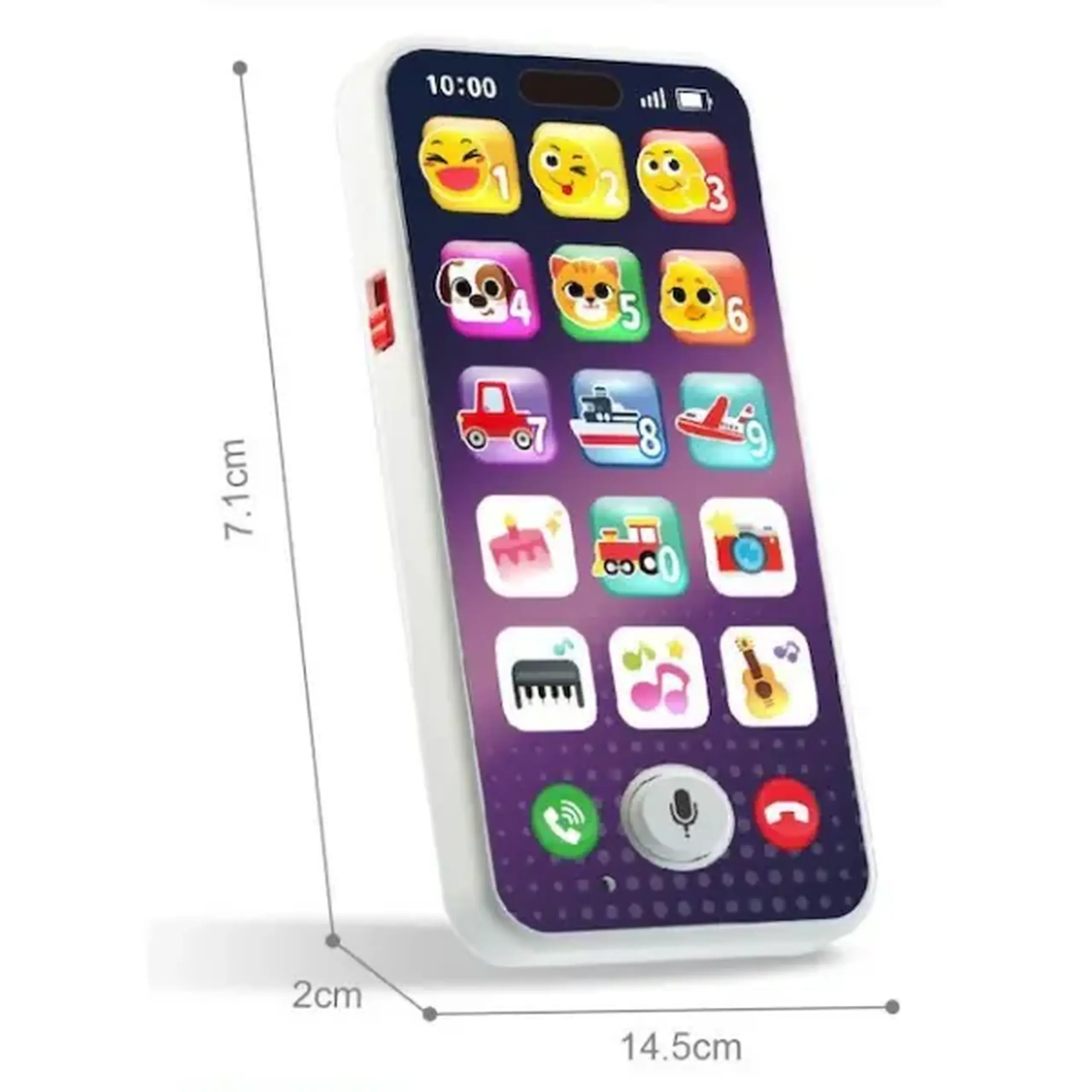 Telefon interactiv pentru copii "Înregistrează și Învață"